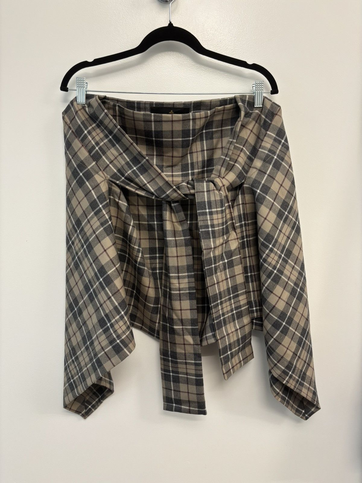 Vivienne Westwood Vivian Westwood- Wool Tartan Skirt Size 28" / US 6 / IT 42 - 1 Thumbnail