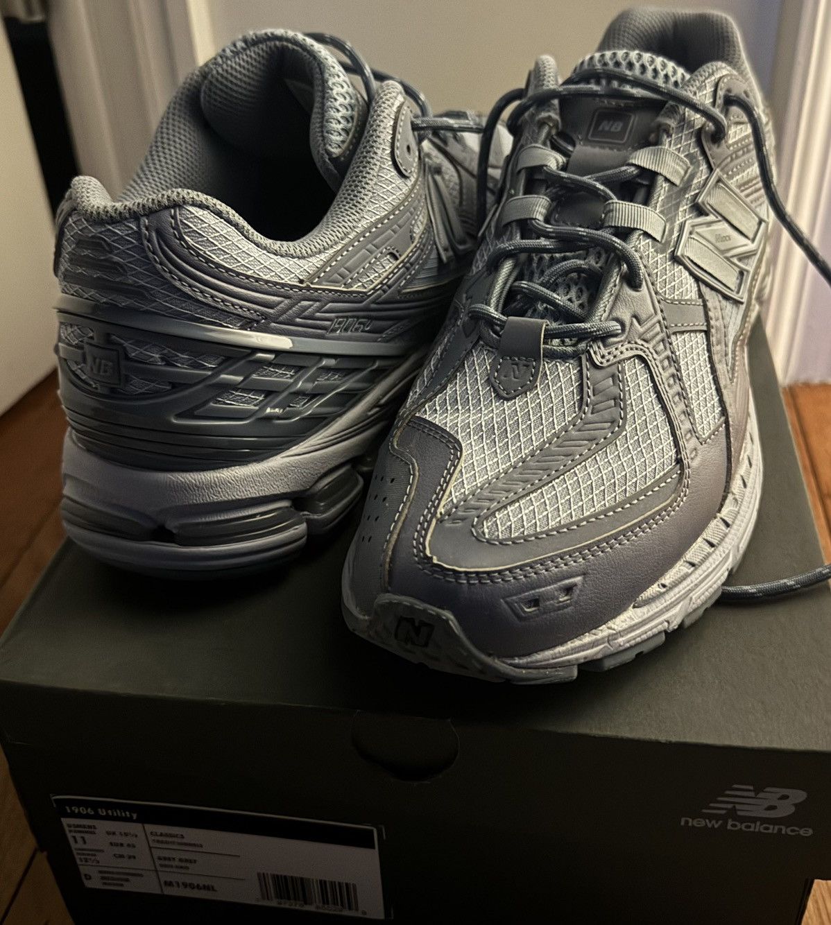 New Balance New Balance 1906U Utility Arctic Grey M1906NL Size US 11 / EU 44 - 1 Thumbnail