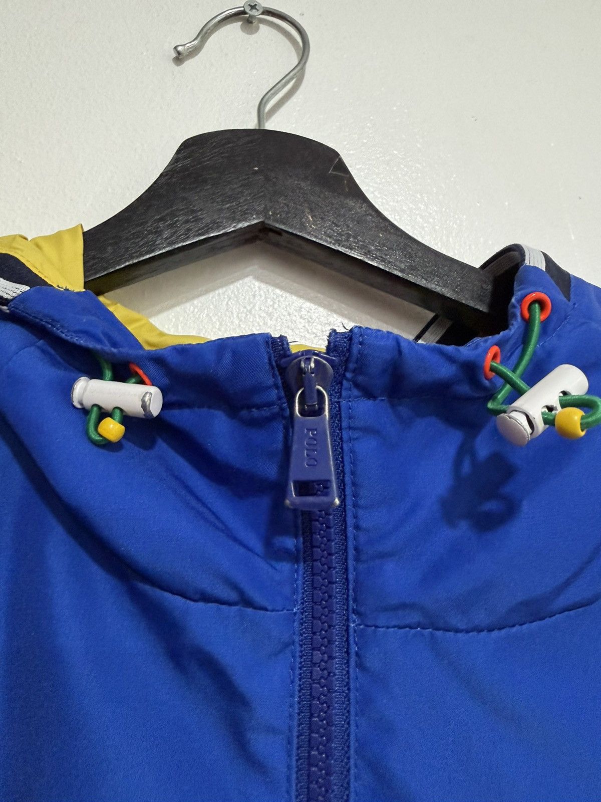 Polo Ralph Lauren Vintage Polo Ralph Lauren Volleyball Graphic Hooded Jaccket Size US XL / EU 56 / 4 - 6 Thumbnail