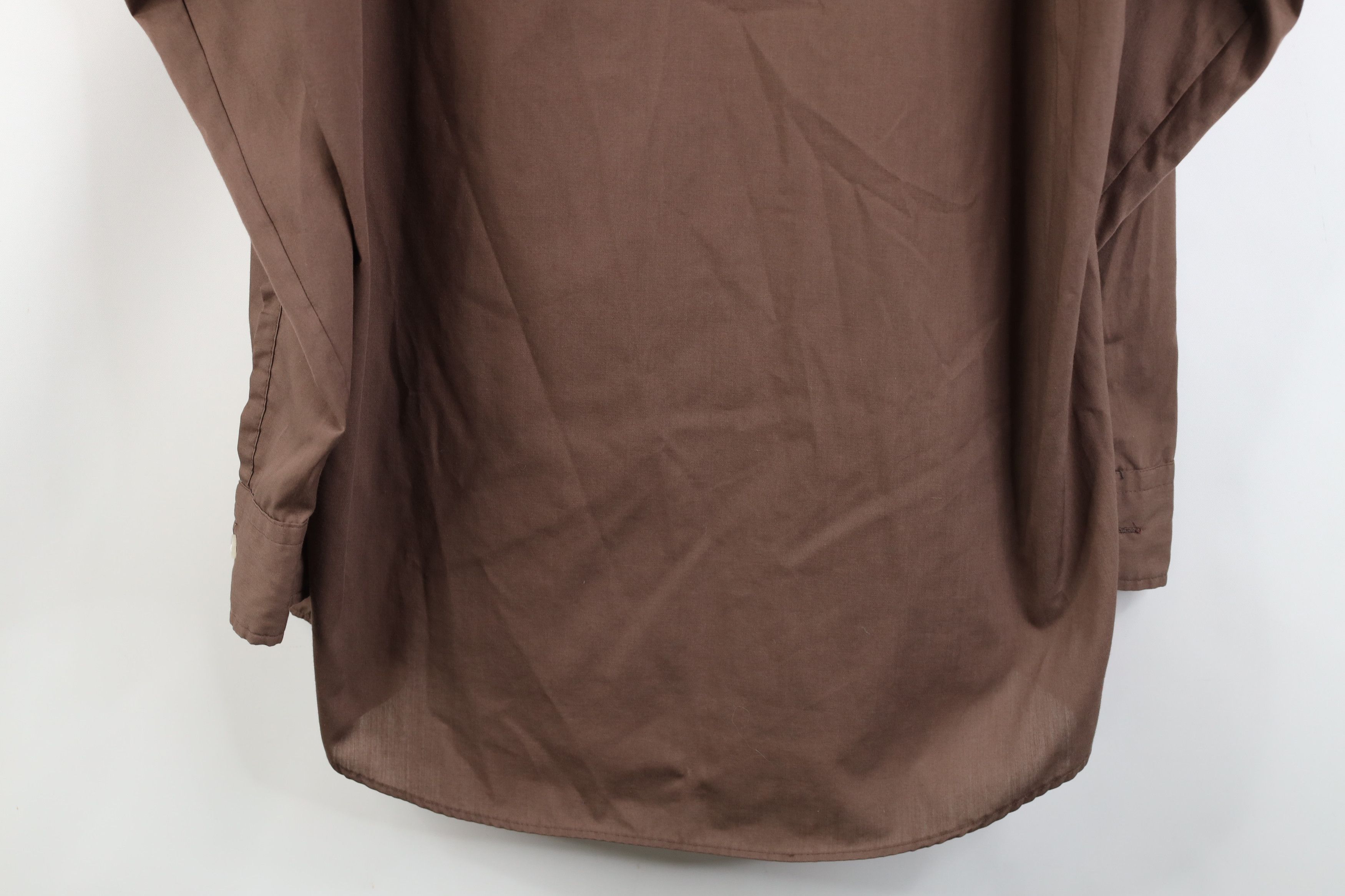 Vintage Vintage 70s Streetwear Cuff Dagger Collar Button Shirt USA Size US L / EU 52-54 / 3 - 14 Thumbnail