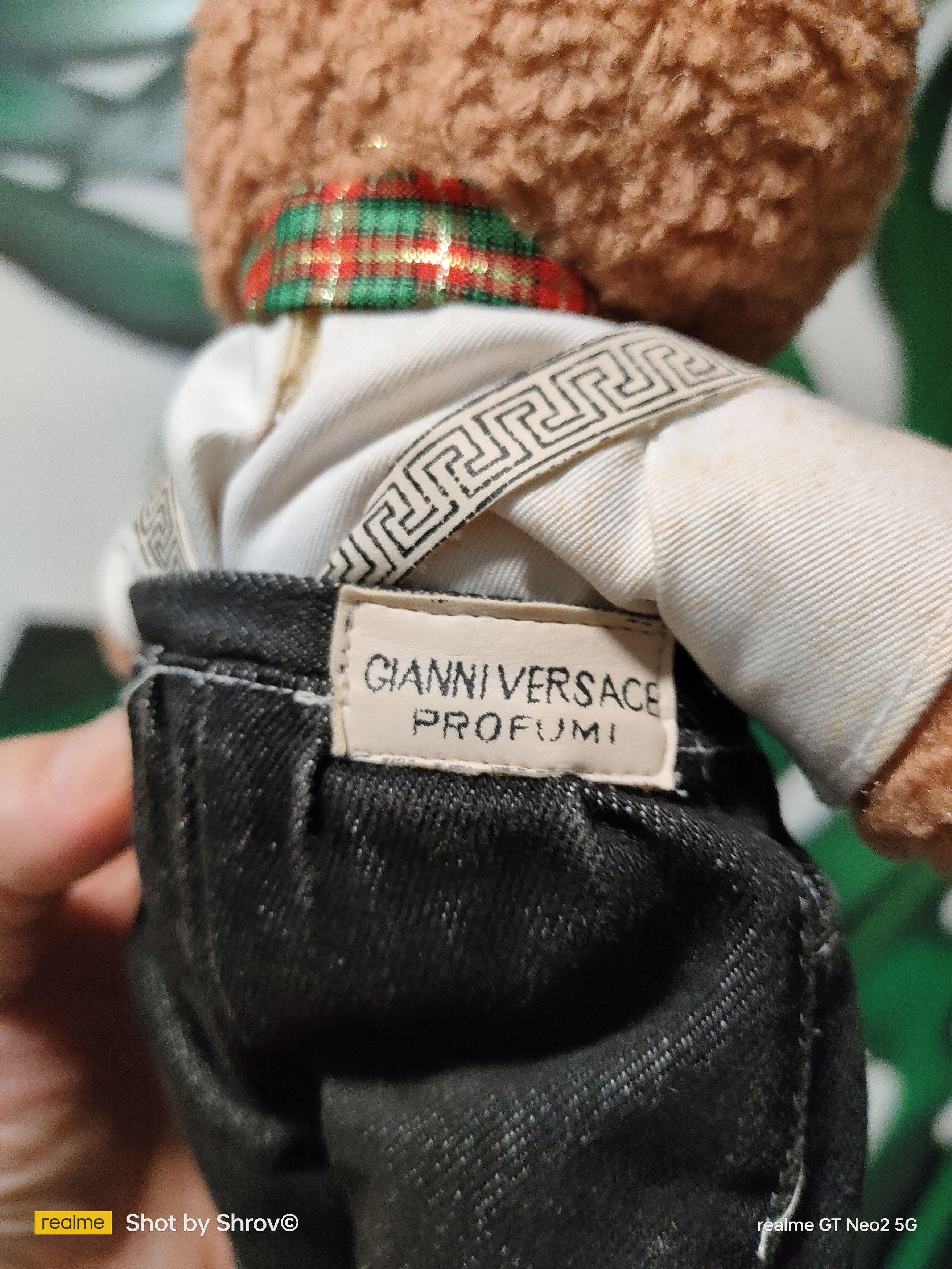 Versace × Versus Versace Vintage Gianni Versace Teddy Bear Plush Toy Cute Size ONE SIZE - 2 Thumbnail
