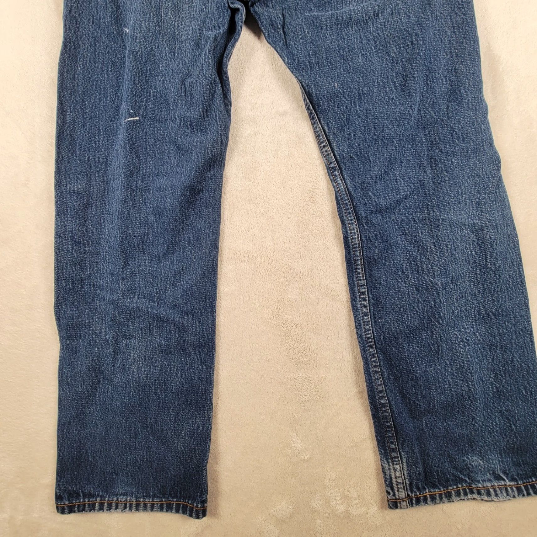 Levi's Levi's Jeans Men 34x30 505 Blue Denim Straight Regular 5-Pocket N/A Size US 34 / EU 50 - 6 Thumbnail