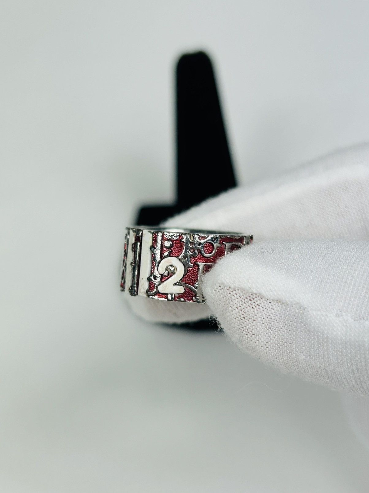 Dior Dior Red Trotter 2 Ring Size 6 Size ONE SIZE - 5 Thumbnail