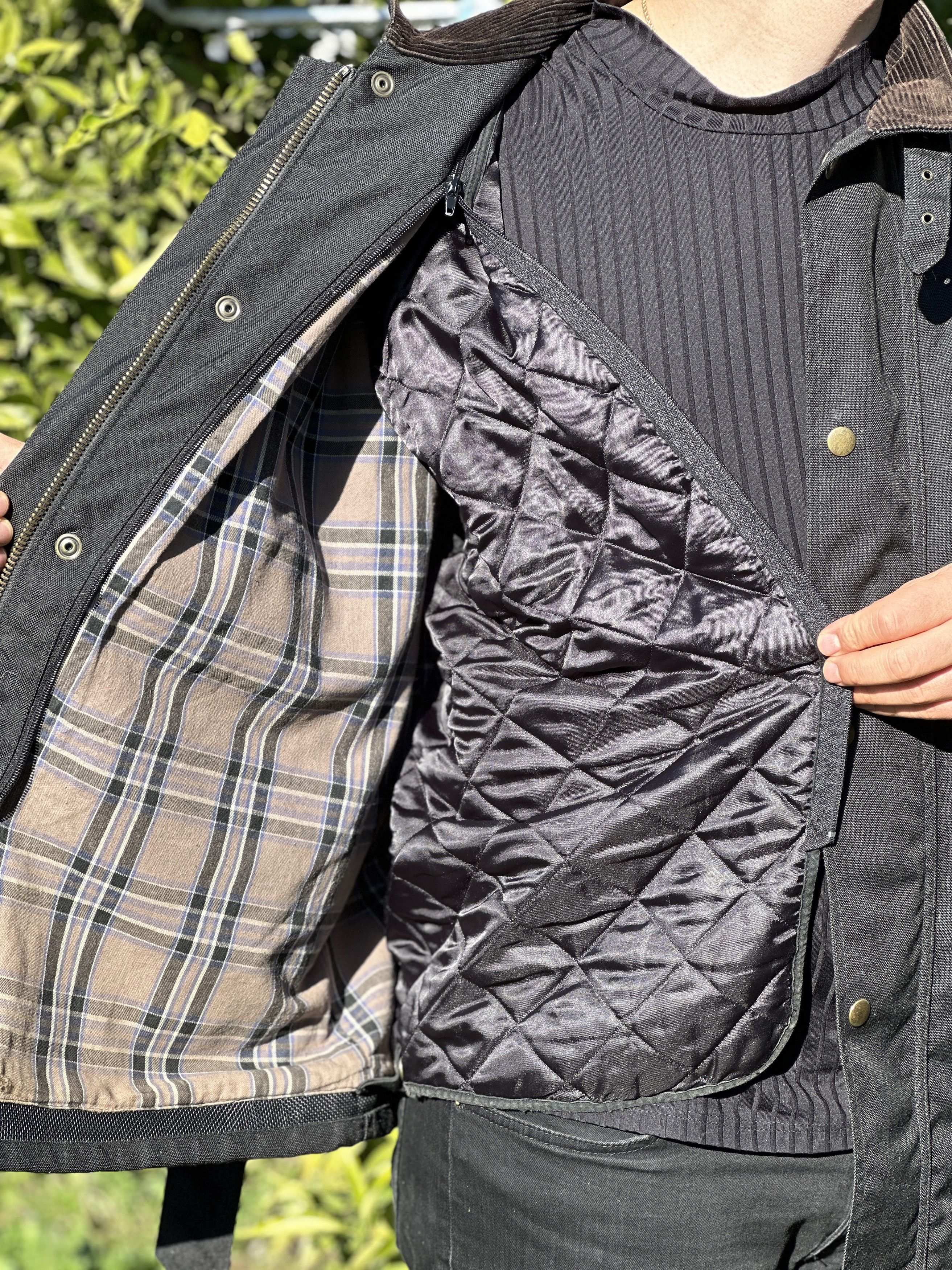 Belstaff Knit Belstaff Biker Motorcycle Rider Double Jacket Size L Size US L / EU 52-54 / 3 - 5 Thumbnail