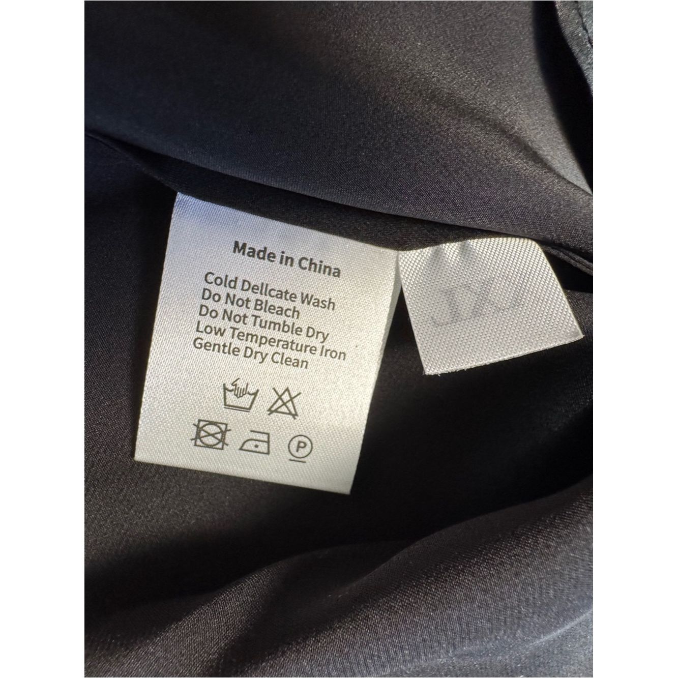 Other NWT New SGMSILK 19 Momme Mulberry Silk Black Nightgown Slip Size ONE SIZE - 8 Thumbnail