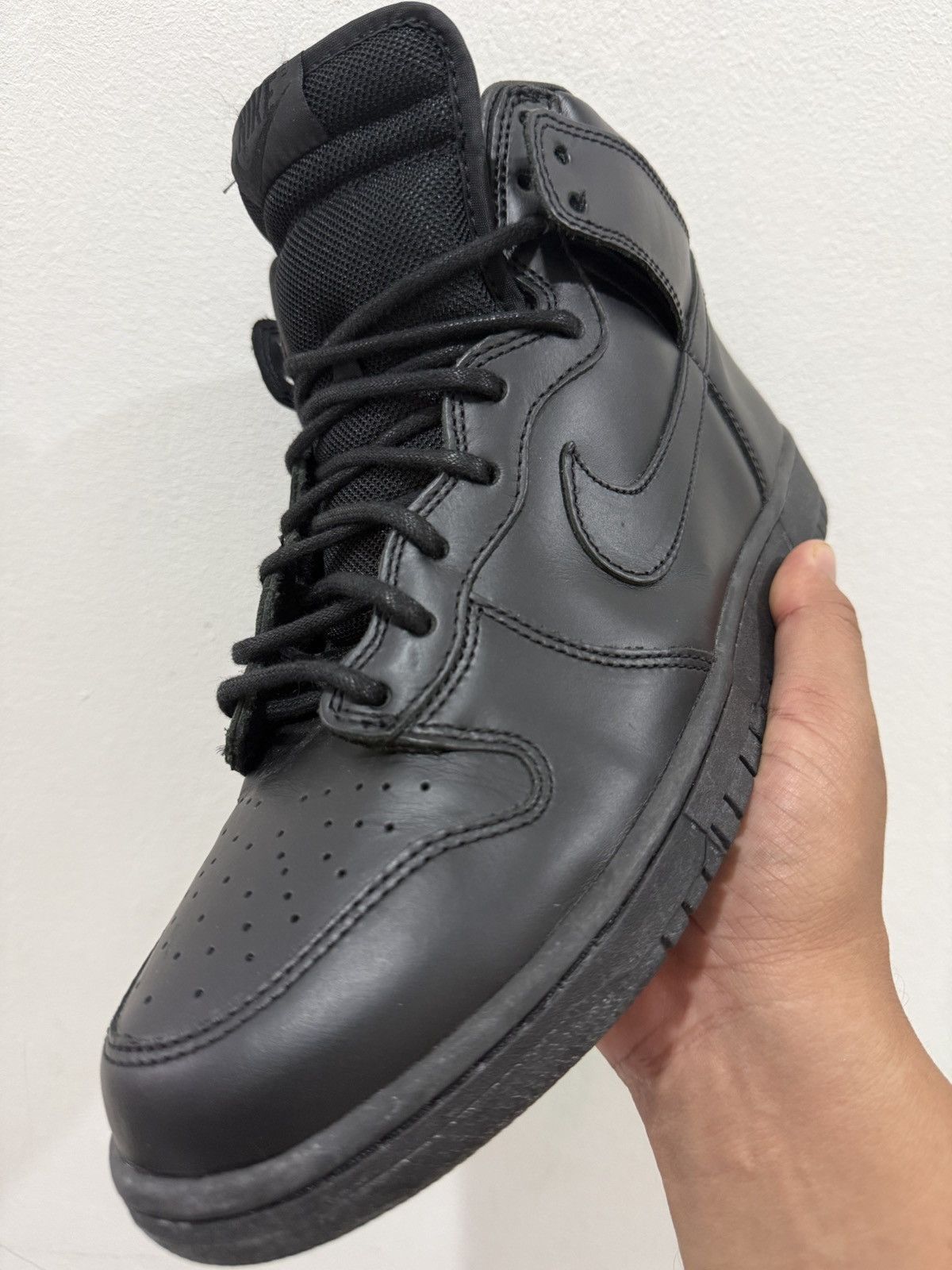 Nike 2003 Dunk High Black Noir Size US 10 / EU 43 - 14 Thumbnail