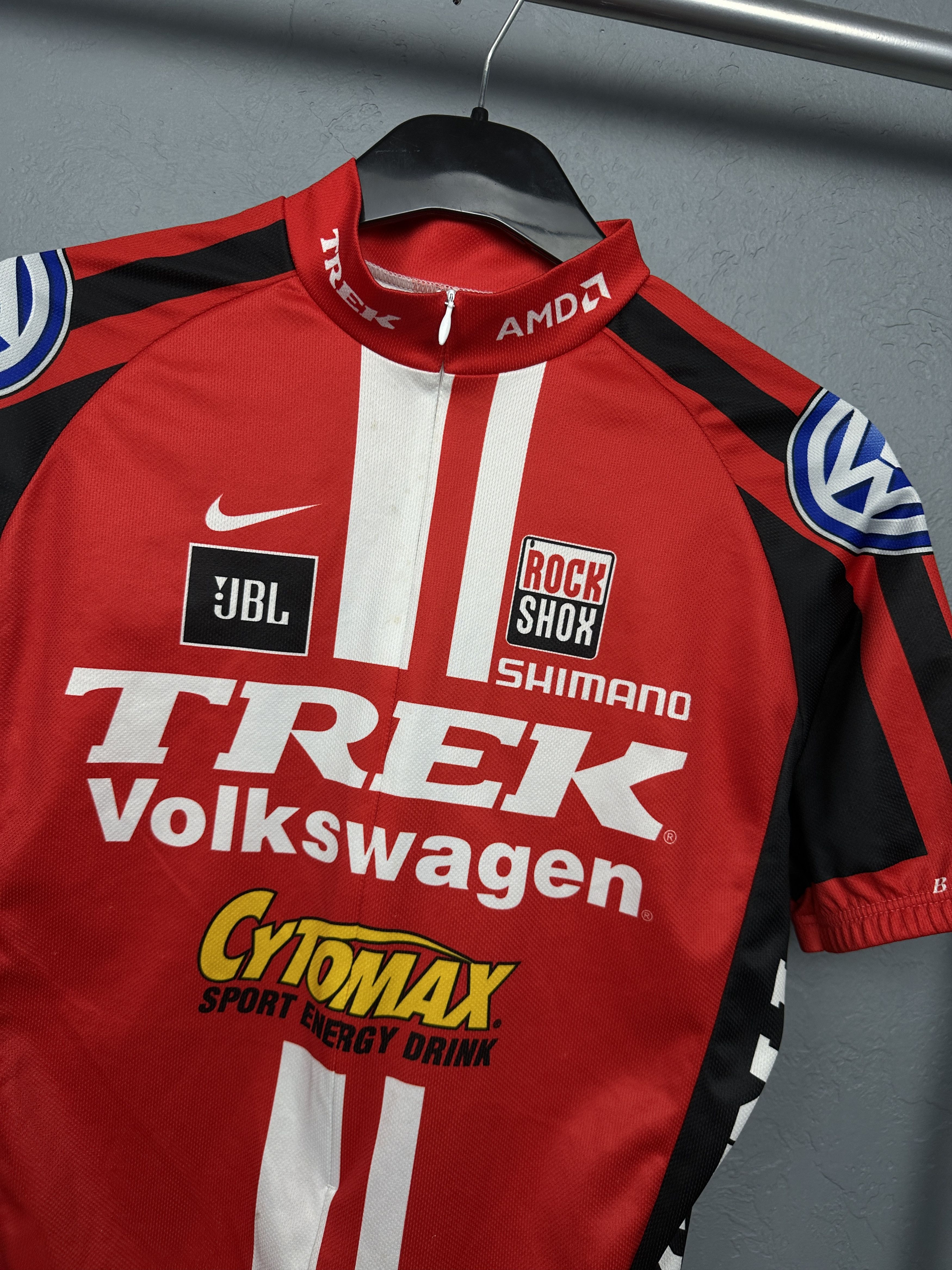 Nike Nike Volkswagen Mens Cycling Jersey T-Shirt Size US S / EU 44-46 / 1 - 2 Thumbnail