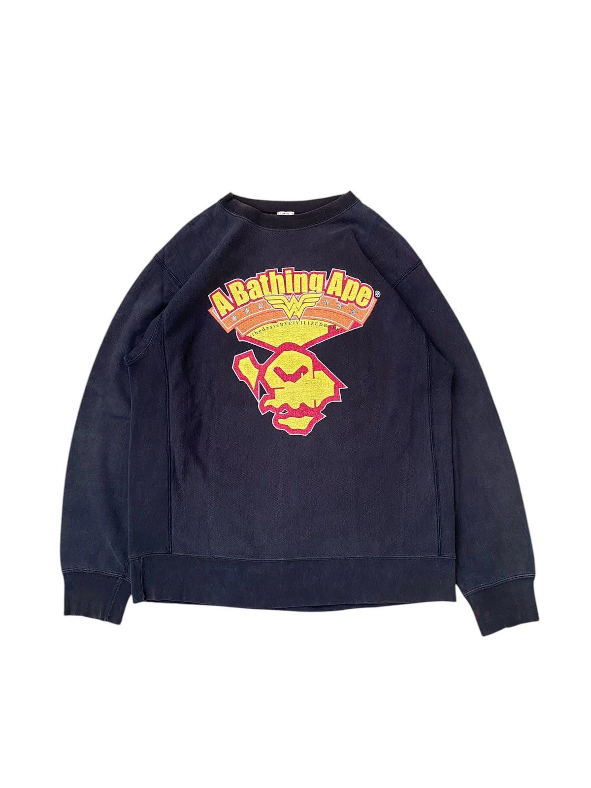 Bape Vintage Bape Wonder Woman Sweatshirt Size US M / EU 48-50 / 2 - 1 Thumbnail