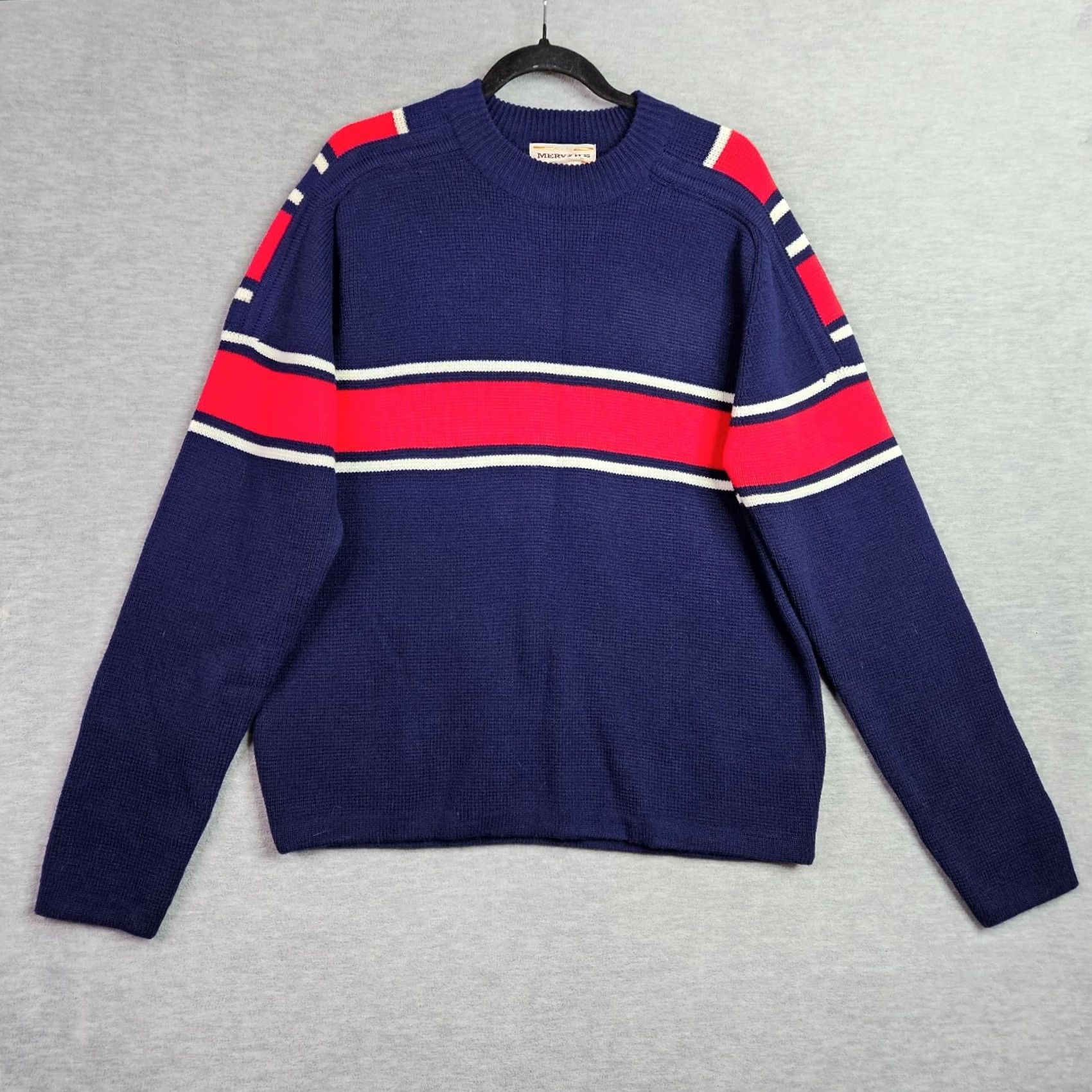 Vintage VINTAGE Mervyns Sweater Shirt? Size US XL / EU 56 / 4 - 2 Thumbnail