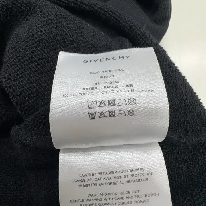Givenchy Givenchy Givenchy FW22 Men's Black Logo Print Sweatshirt - Size US L / EU 52-54 / 3 - 5 Thumbnail