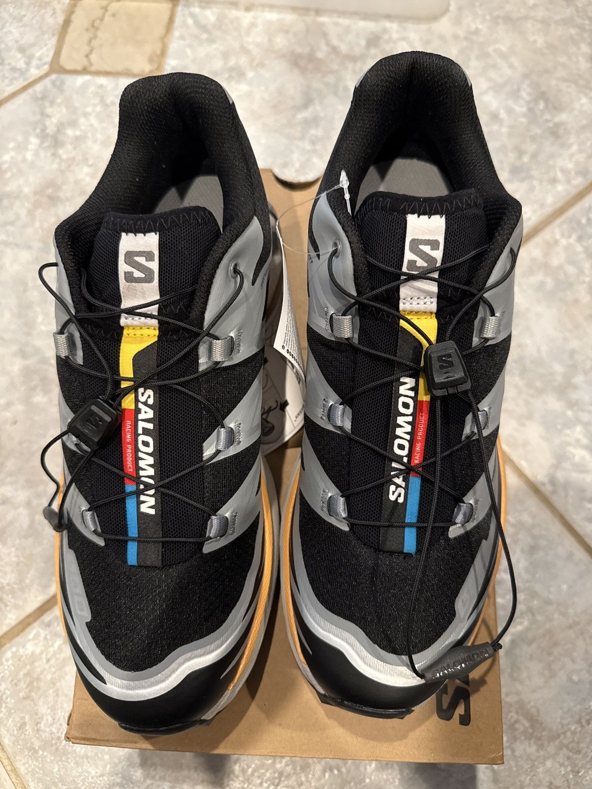 Salomon Salomon XT-6 black/ftw silver/warm apricot Size US 8.5 / EU 41-42 - 6 Thumbnail