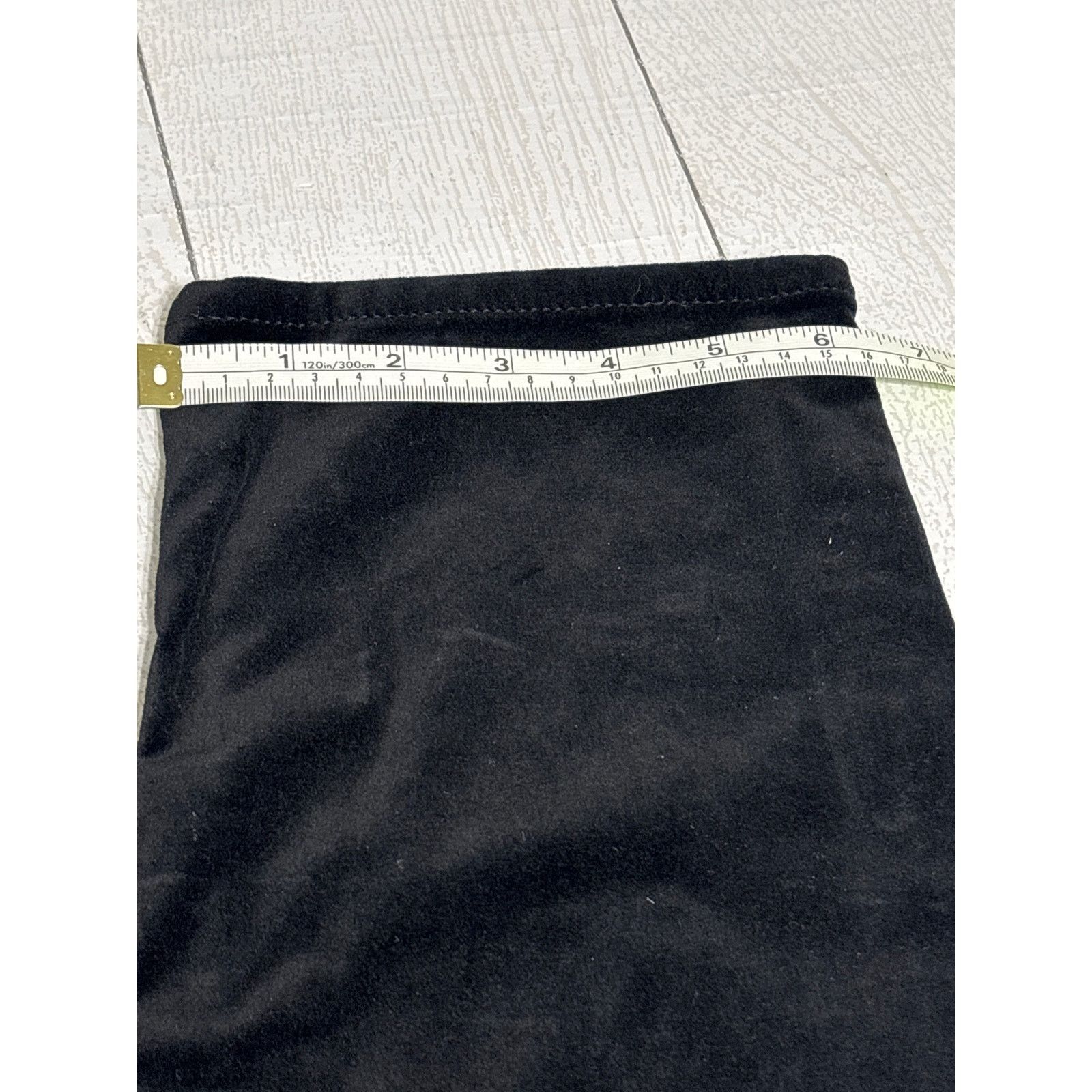 Kate Spade Broome Street Kate Spade Black Velvet Pants Size 30 Size 30" / US 8 / IT 44 - 9 Thumbnail