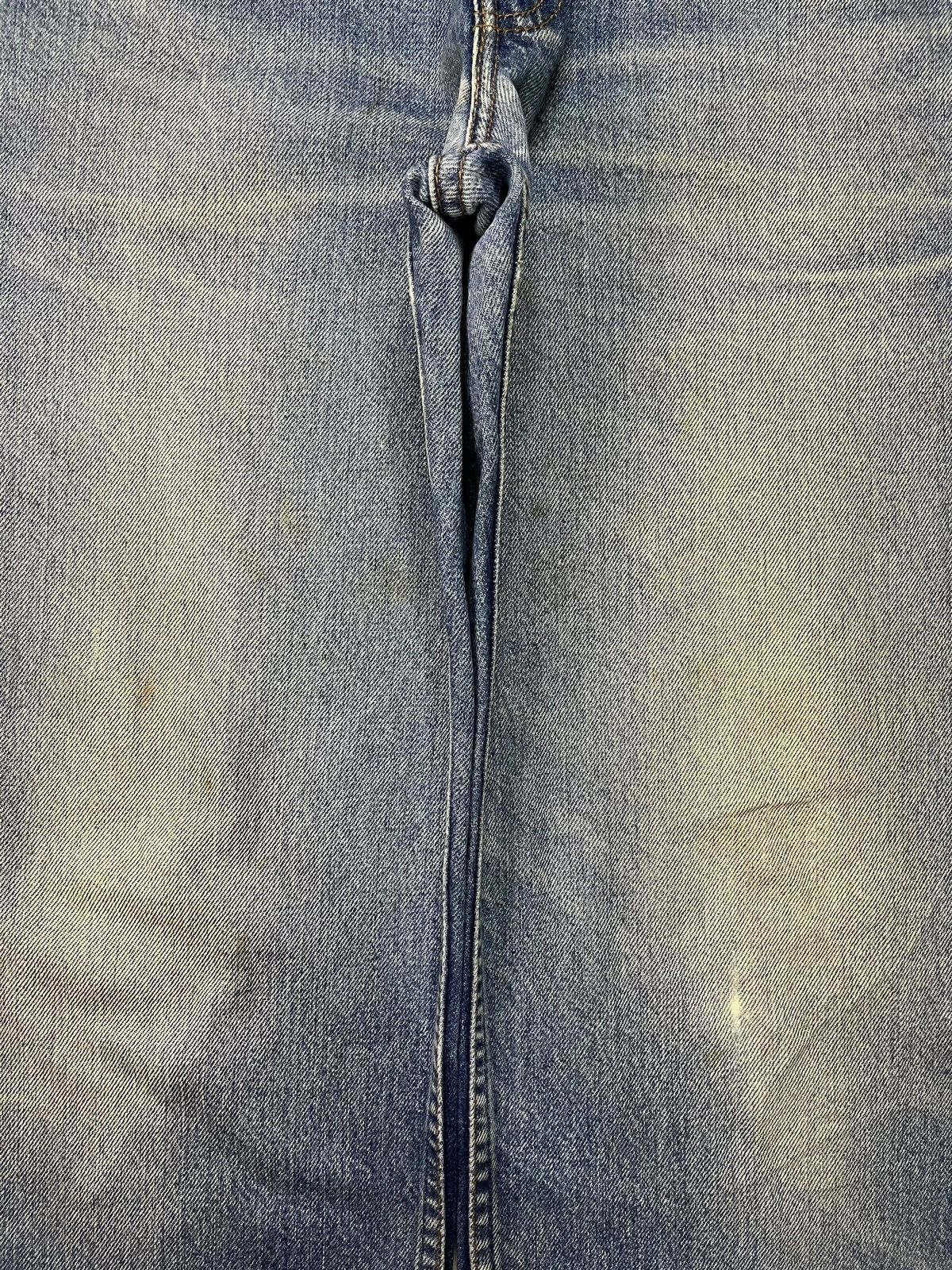 Levi's × Levi's Vintage Clothing Vintage 80s Levis 630 Orange Tab Mud Wash Rip Baggy Jeans Size US 33 - 5 Thumbnail