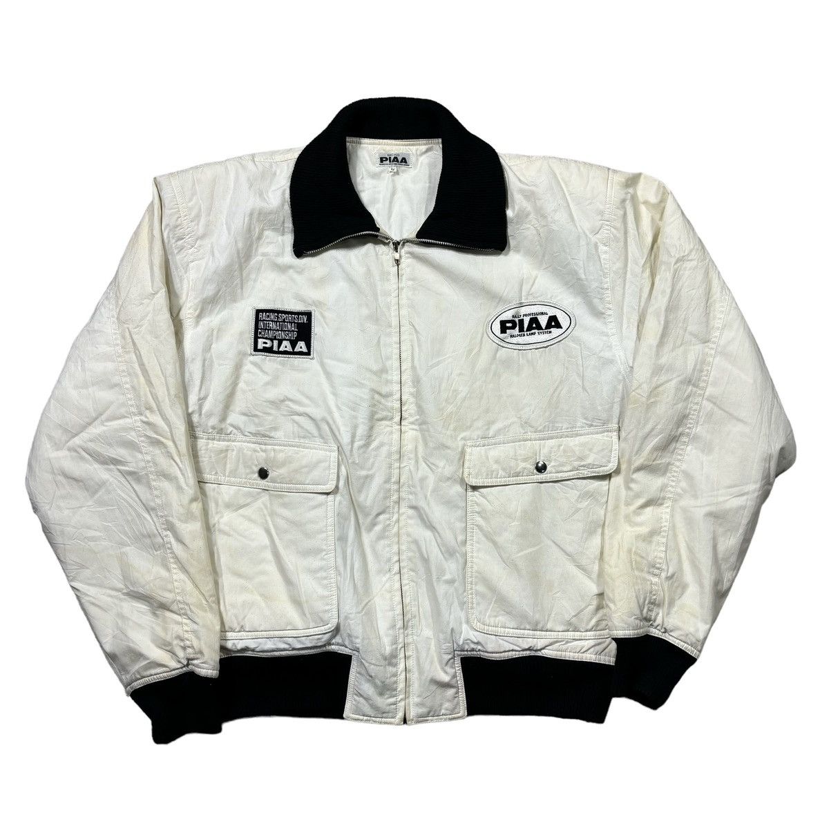 Gear for Sports Vintage Piaa Motor Sports Bomber Jacket Size US L / EU 52-54 / 3 - 1 Thumbnail