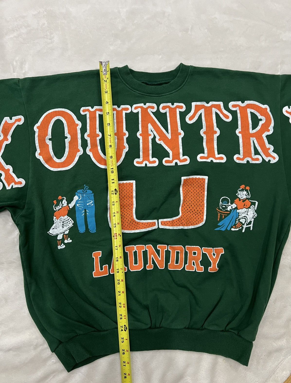 Kapital Kapital Fleece BIG Sweatshirt (BIG KOUNTRY) sweater Size US L / EU 52-54 / 3 - 6 Thumbnail