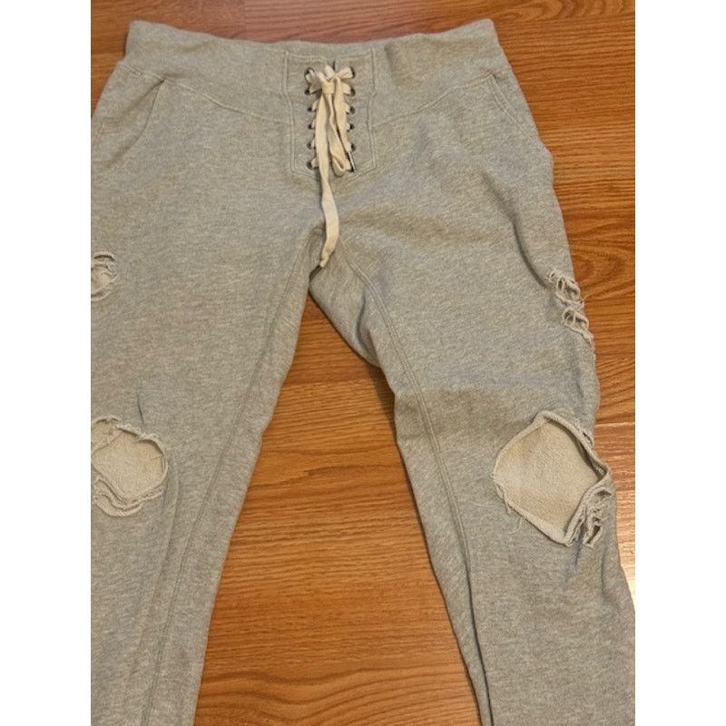 NSF NSF Maddox Football Lace Front Destroyed Joggers L Size 34" / US 12 / IT 48 - 5 Thumbnail
