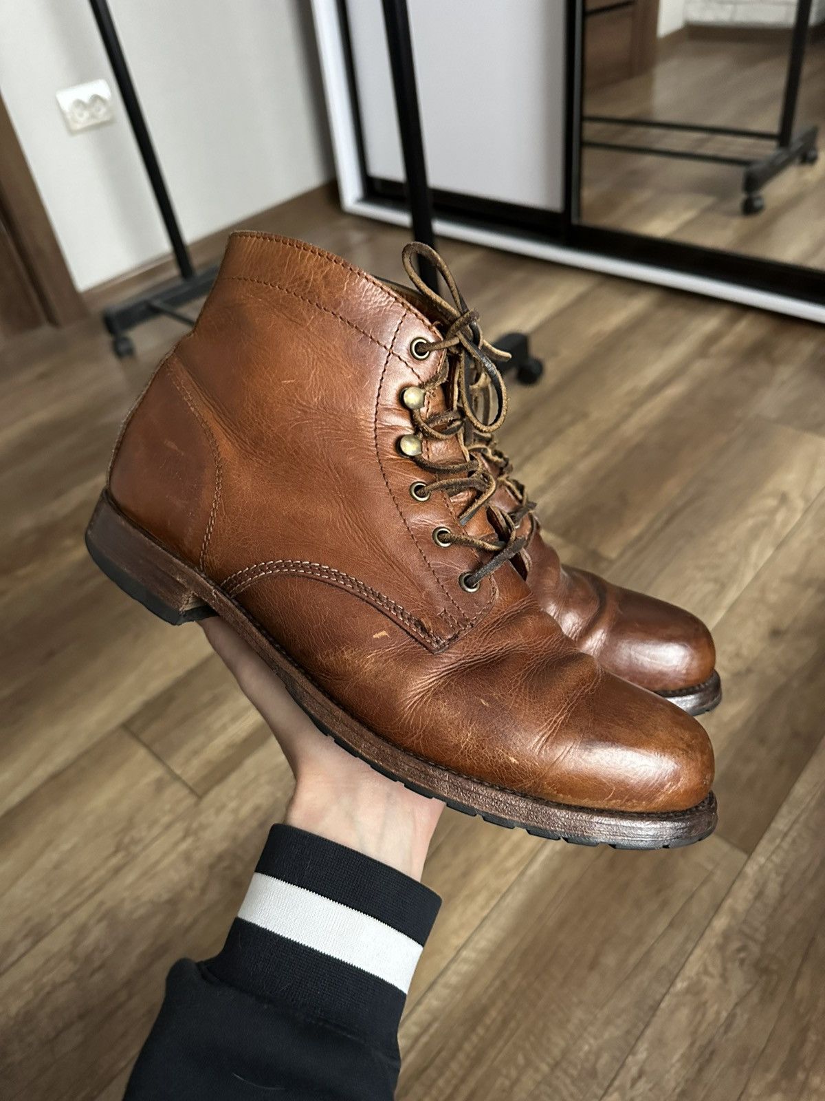 Sendra Sendra 0604 Leather Shoes Boots Size US 12 / EU 45 - 2 Thumbnail