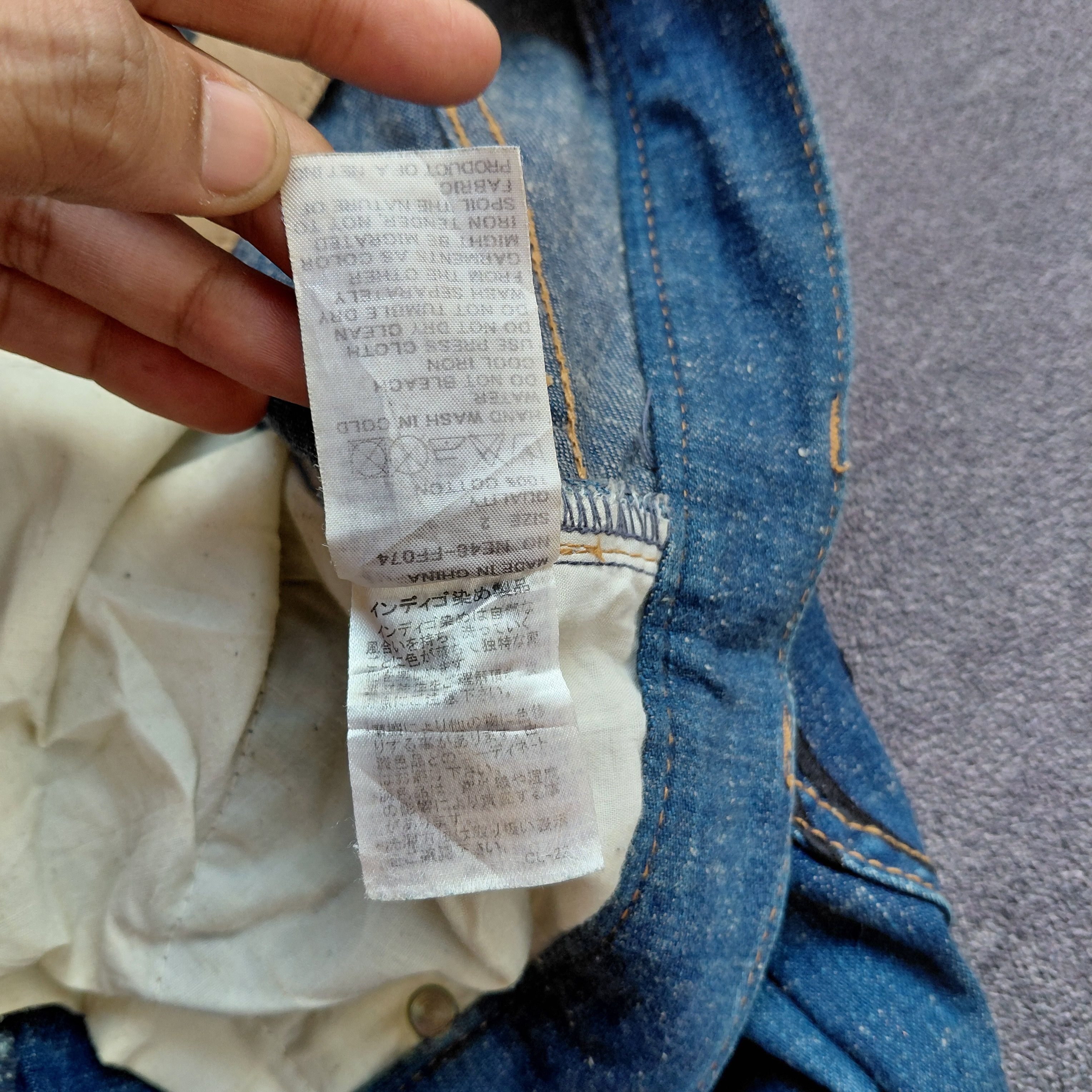 Ne-Net Ne-Net Iisey Miyake Embroidered logo on the pocket Pants Size US 30 / EU 46 - 5 Thumbnail