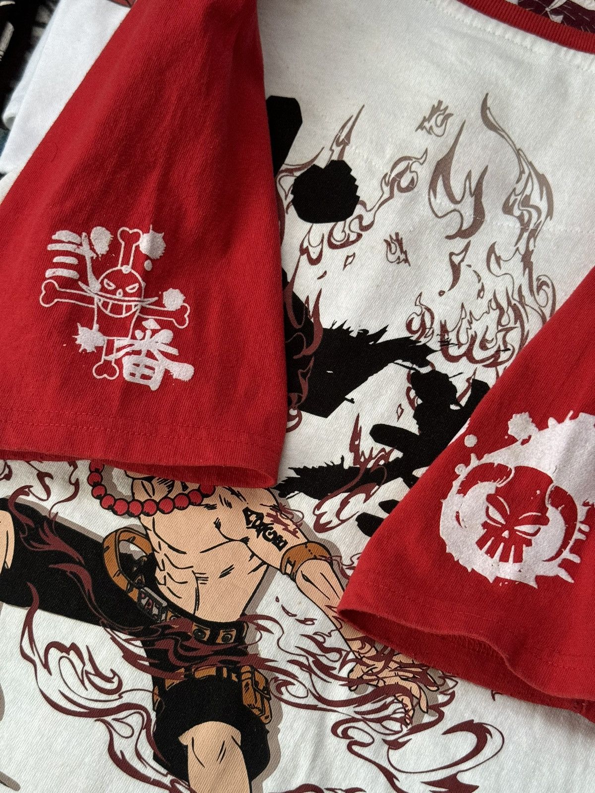 Anime × One Piece Anime one piece ace super rare Size US M / EU 48-50 / 2 - 3 Thumbnail