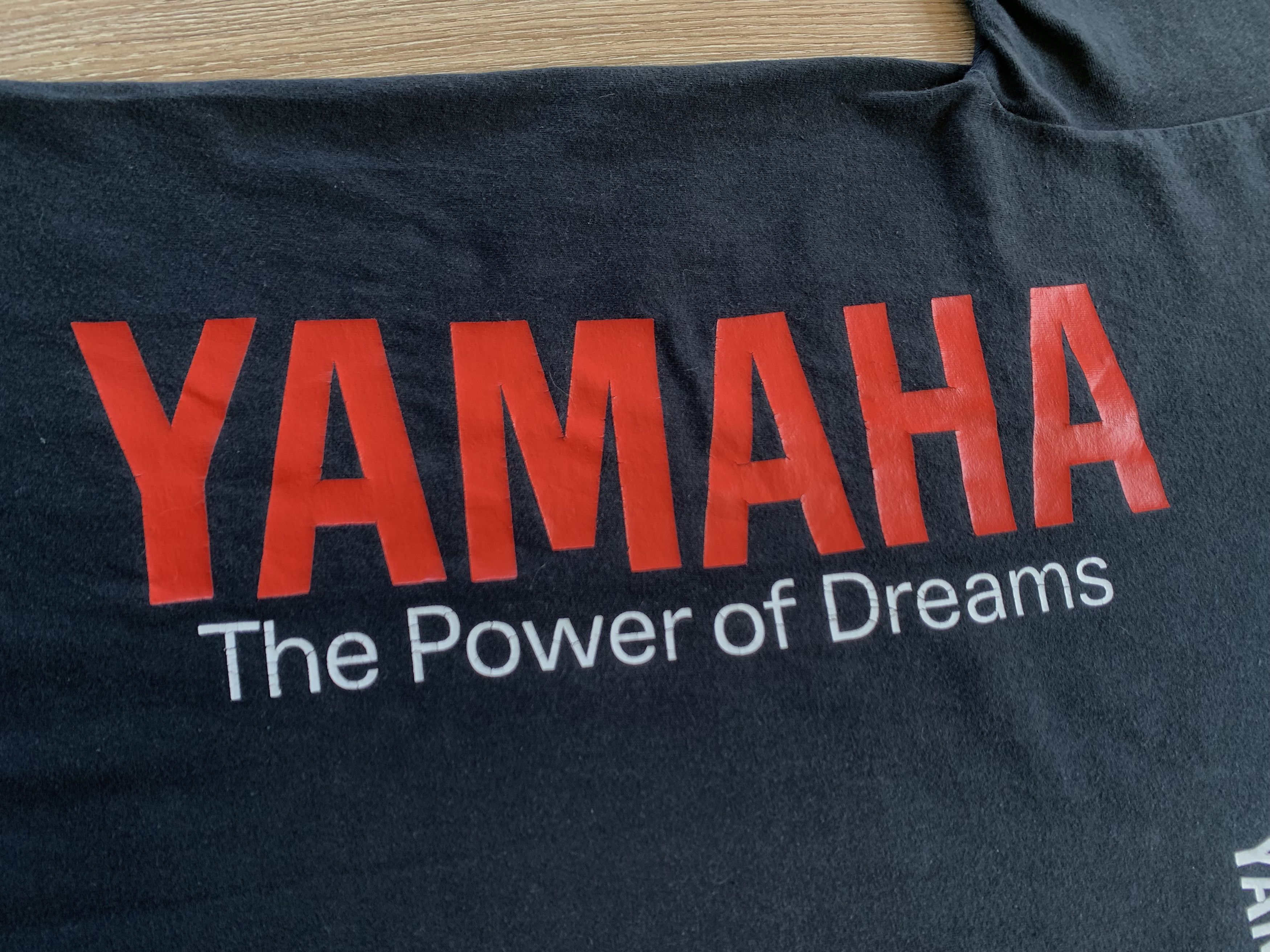 Gildan Vintage Yamaha Cotton Black Printed T Shirt Size US M / EU 48-50 / 2 - 5 Thumbnail