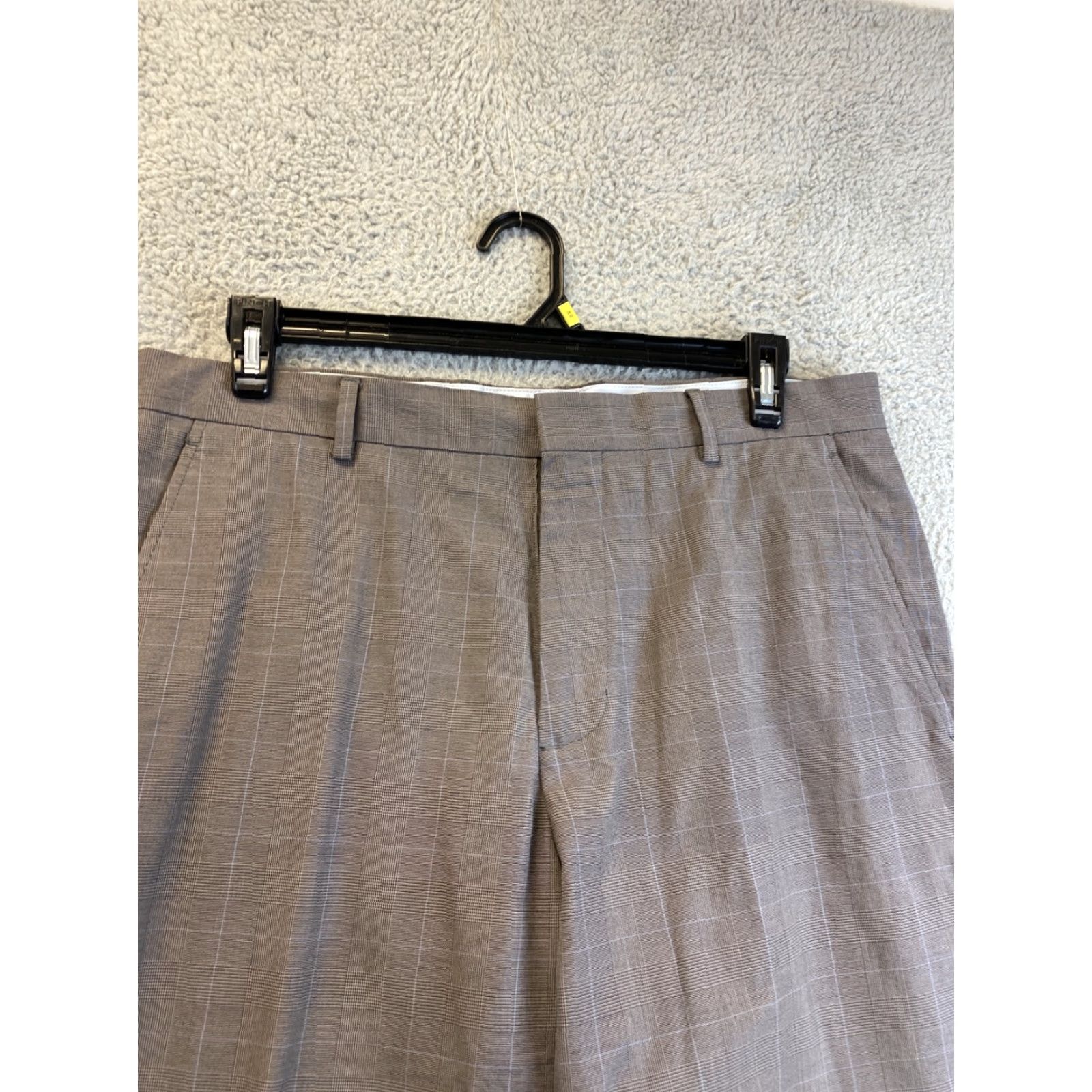 Banana Republic Banana Republic Emerson Chino Pants Men's 35x34 Flat Front Brown 92-49 Regular Fit Inseam 34 Size 35 Size US 35 - 2 Thumbnail
