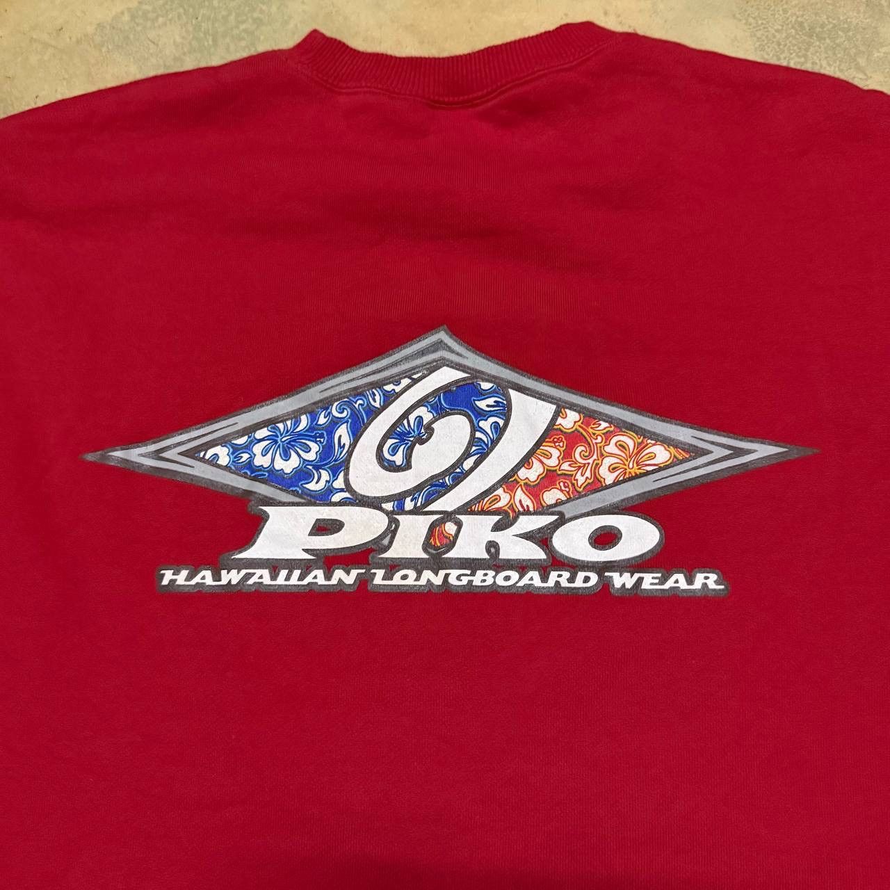 Vintage Vintage Hawaii Piko Longboard Surfing Sweatshirt Big Logo Size US L / EU 52-54 / 3 - 8 Thumbnail