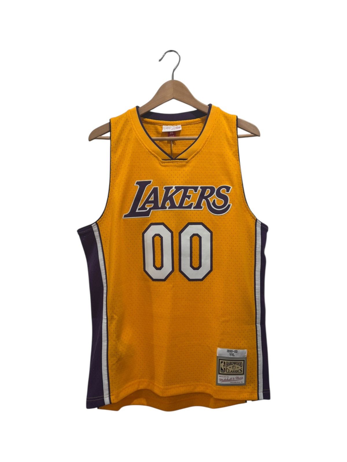 Playboi Carti Playboi Carti x Mitchell & Ness YVL Lakers Jersey Yellow Size US M / EU 48-50 / 2 - 1 Thumbnail