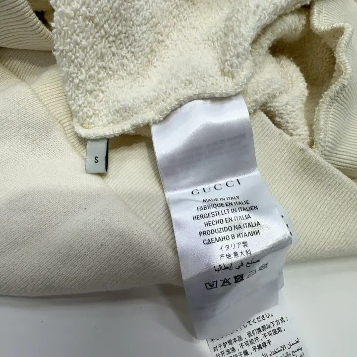 Gucci Gucci Gucci Logo Print Hooded Sweatshirt for Men -2506 Size US S / EU 44-46 / 1 - 3 Thumbnail