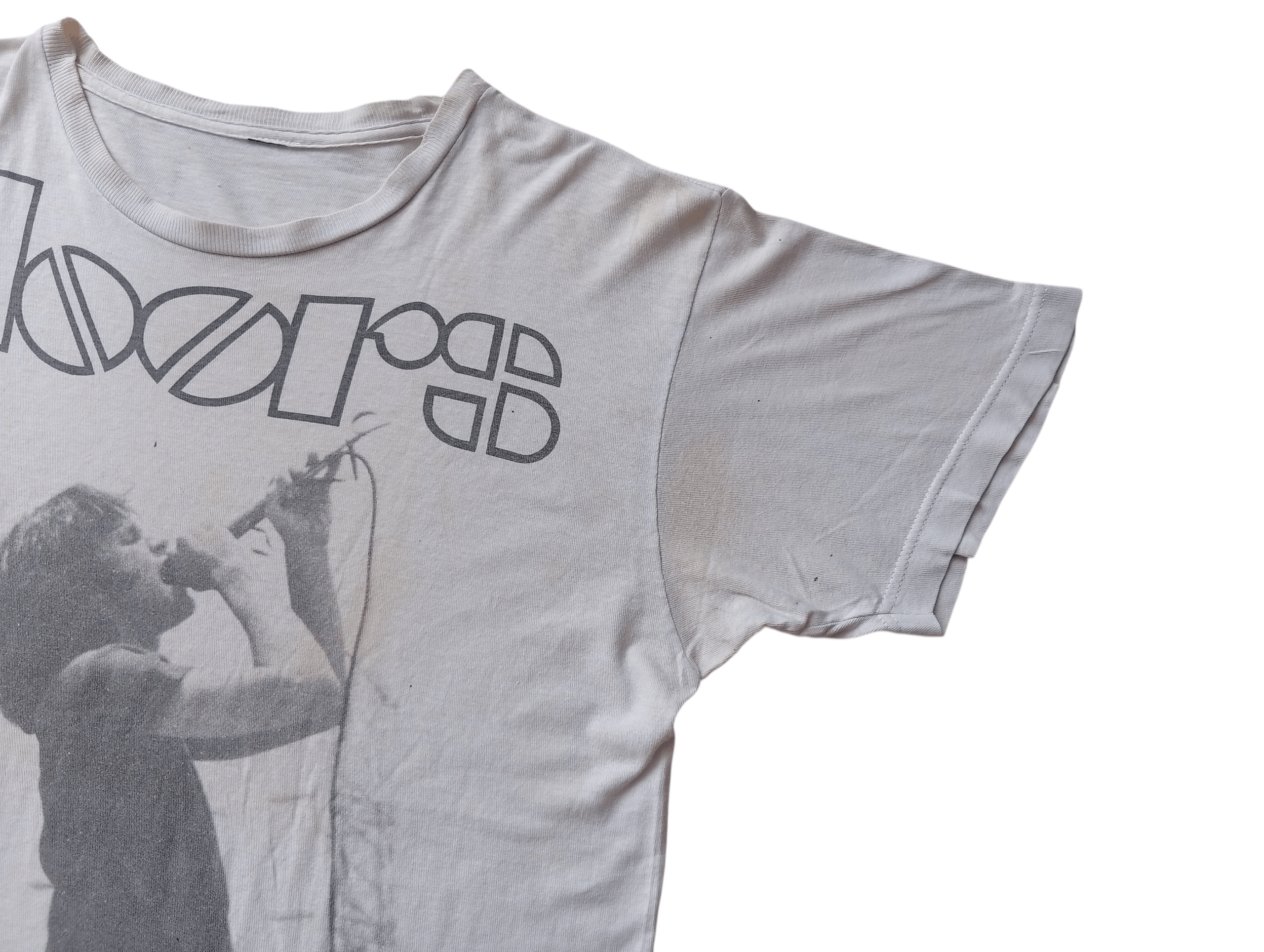 Band Tees Thrashed The Doors Jim Morrison tee Size US M / EU 48-50 / 2 - 5 Thumbnail