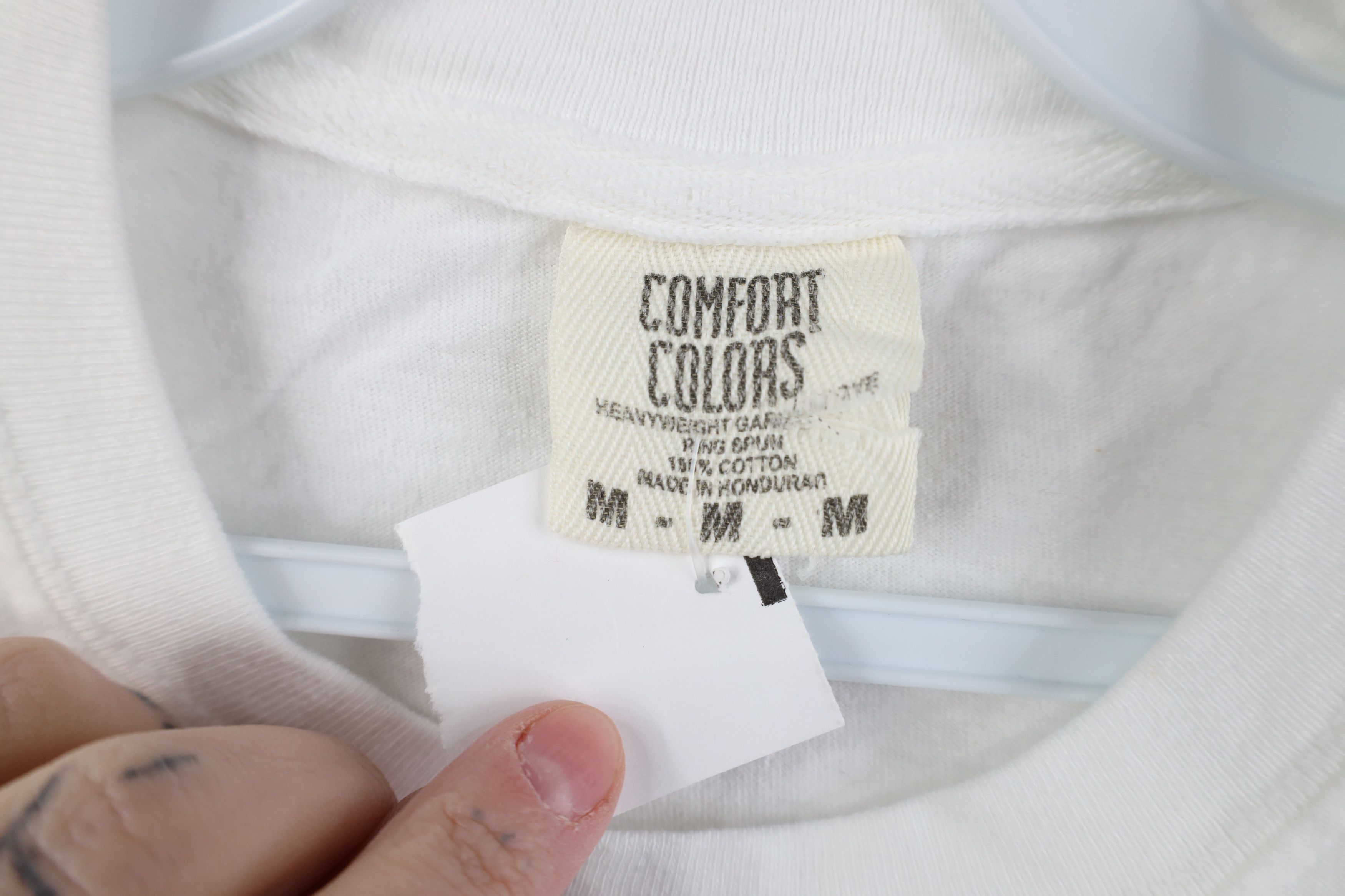 Vintage Deadstock Vintage 90s Y2K Streetwear T-Shirt White Pocket Size US M / EU 48-50 / 2 - 8 Thumbnail