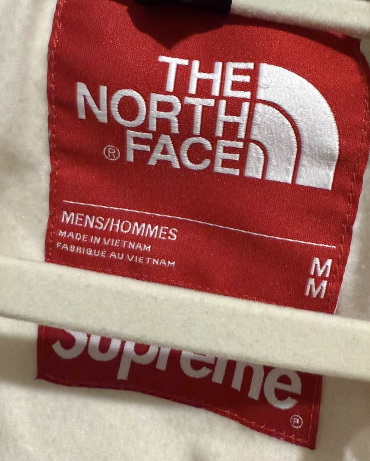 The North Face Supreme tnf north face expedition fleece jacket white red Size US M / EU 48-50 / 2 - 6 Thumbnail