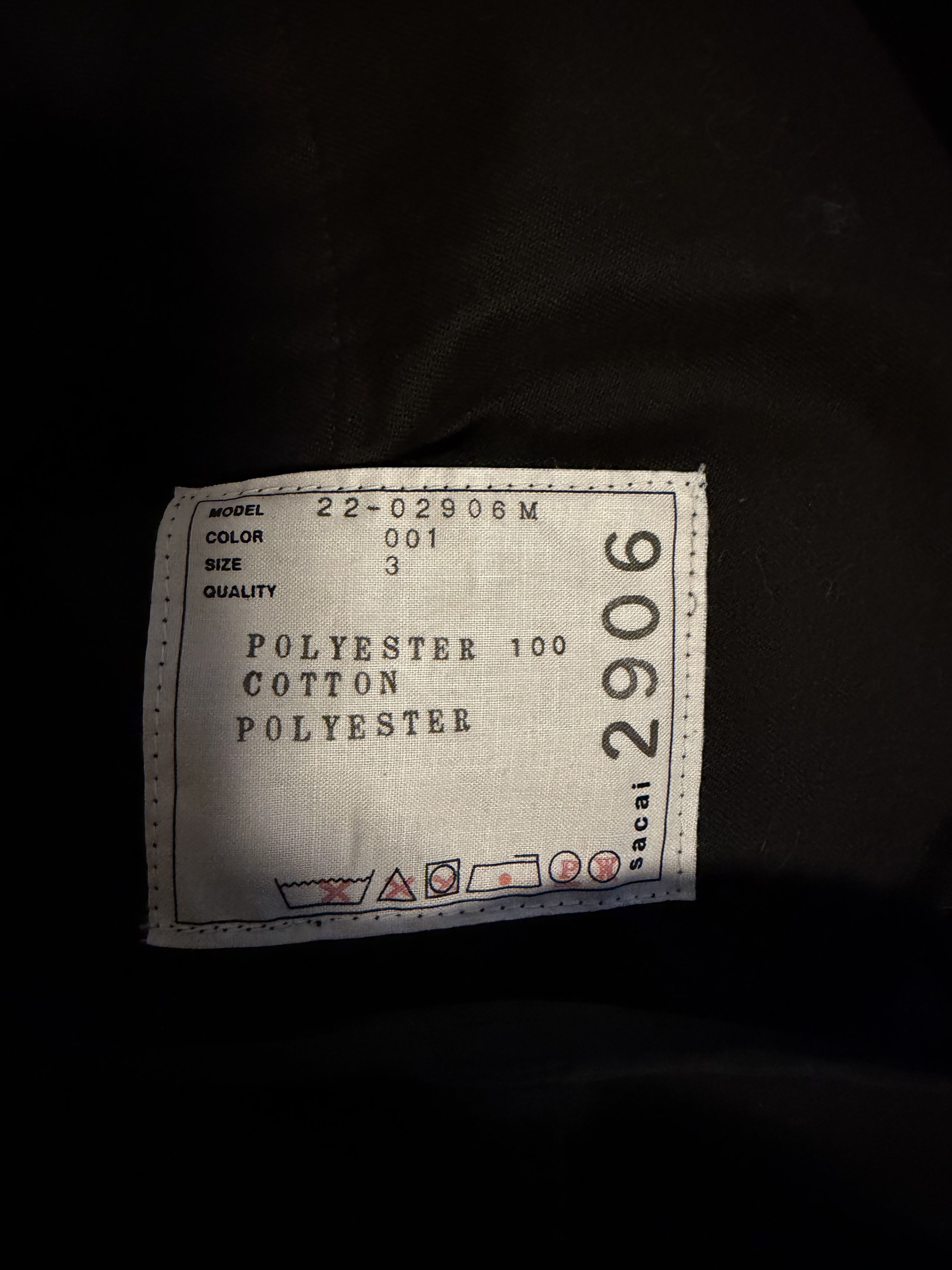 Sacai Quilted Pants Size US 32 / EU 48 - 2 Thumbnail