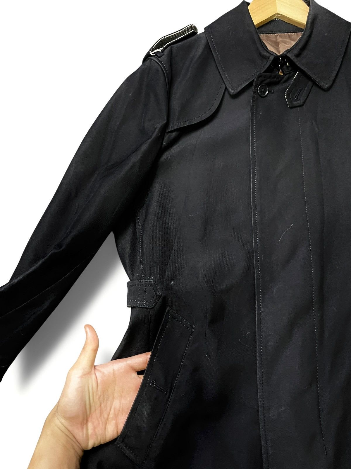 Japanese Brand × Vintage Vintage Person’s For Men Trench Coat (47) Size US M / EU 48-50 / 2 - 6 Thumbnail