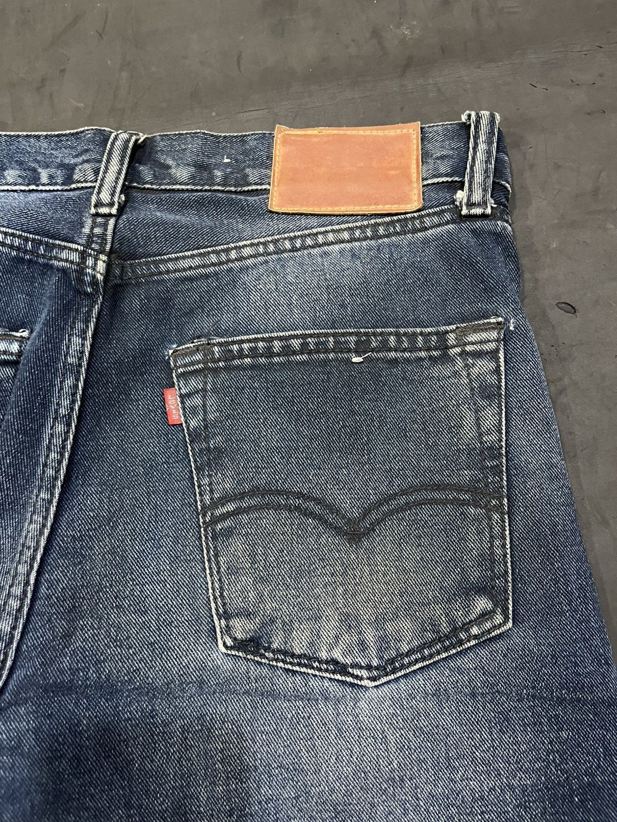 Levis japan indigo blue rare