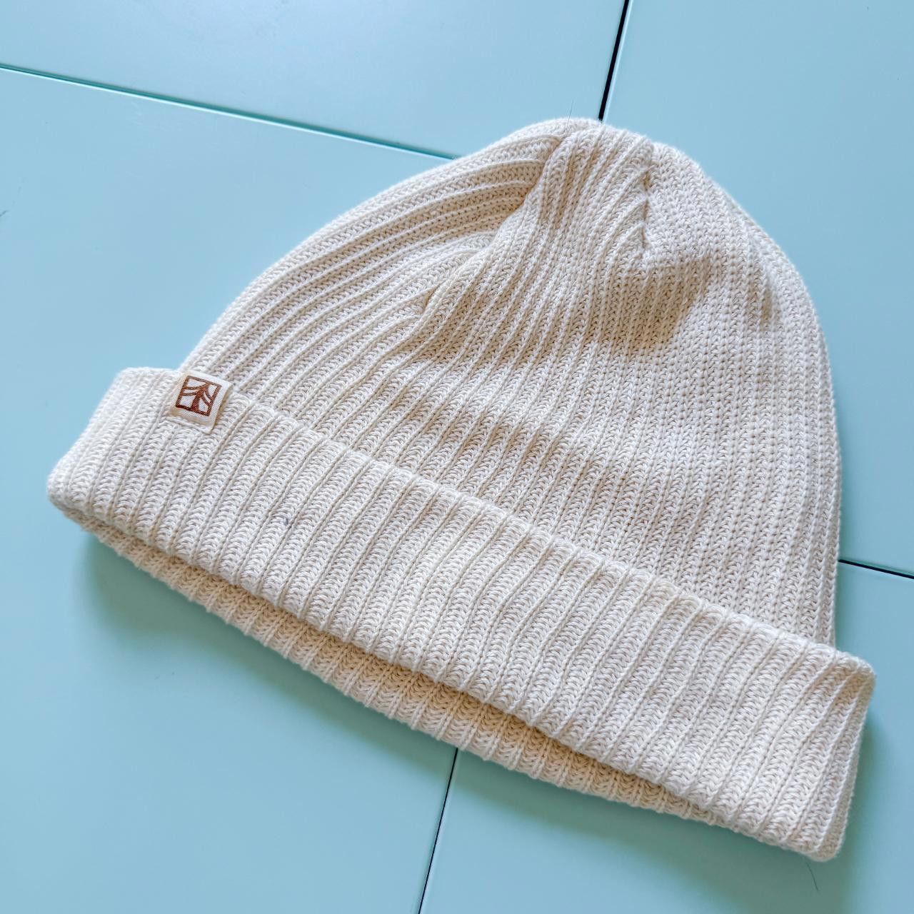 Designer Rustek Beanies 100% Organic Cotton & 100% Merino Wool Size ONE SIZE - 4 Thumbnail