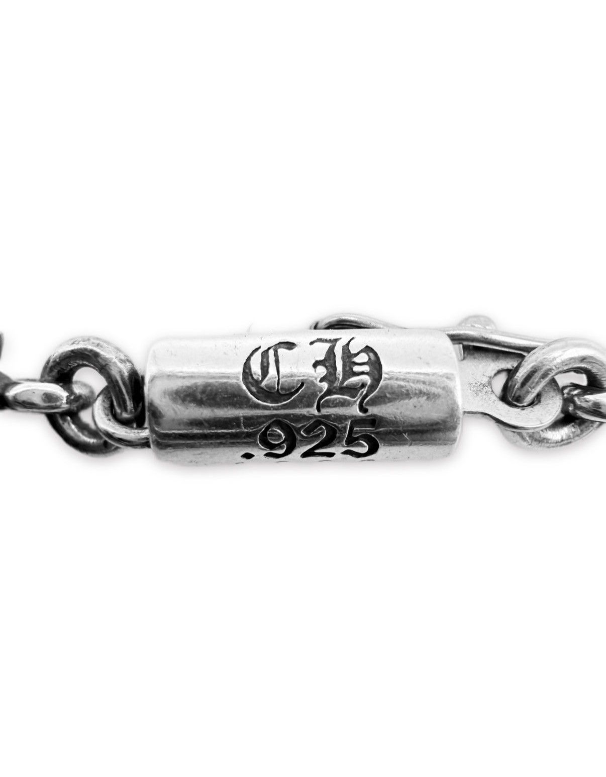Chrome Hearts Chrome Hearts Diamond Factory Set Tiny E .925 Silver 10 Link Bracelet Size ONE SIZE - 4 Thumbnail
