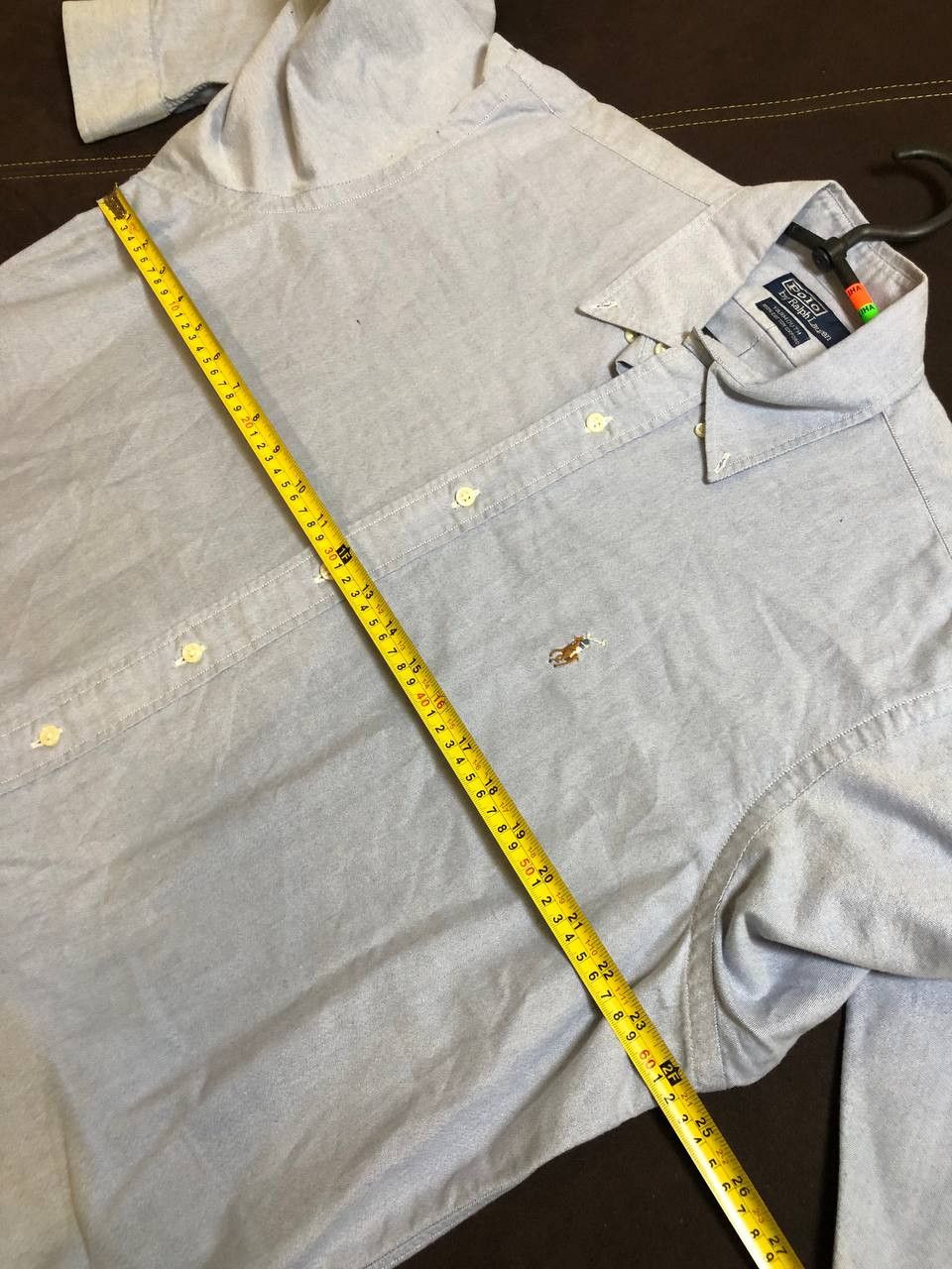 Polo Ralph Lauren Rare Vintage RALPH LAUREN Button Front Dress Shirt Size US XXL / EU 58 / 5 - 11 Thumbnail