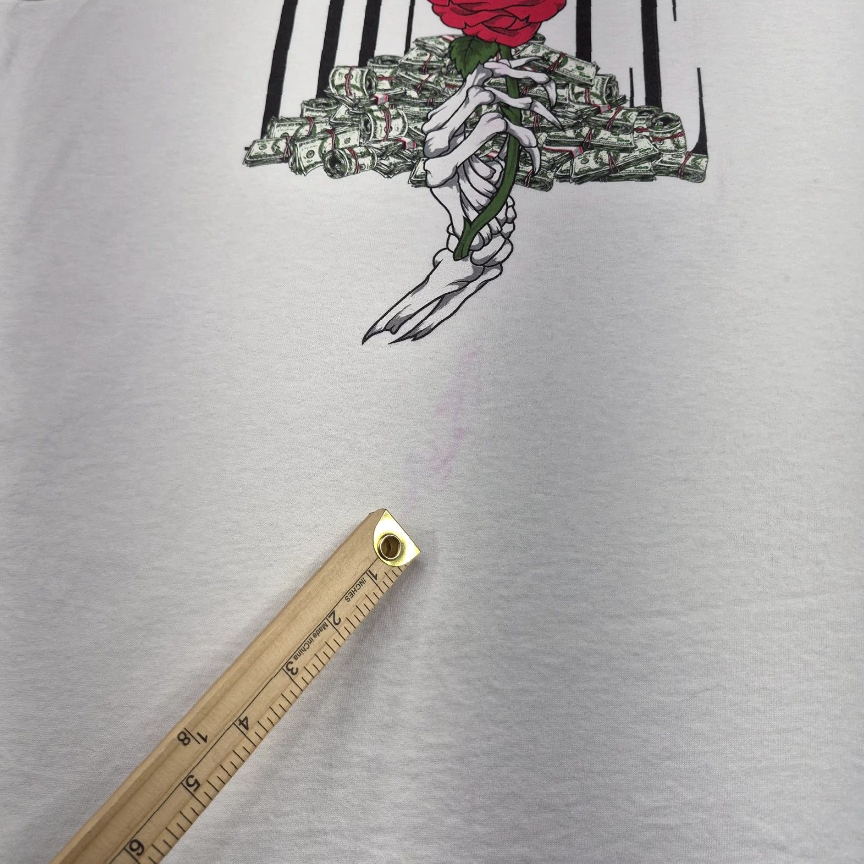 Vintage Spoiler Alert Tank Top Mens XL White Hustle Rose Skull Graphic Streetwear Shirt Size US XL / EU 56 / 4 - 4 Thumbnail
