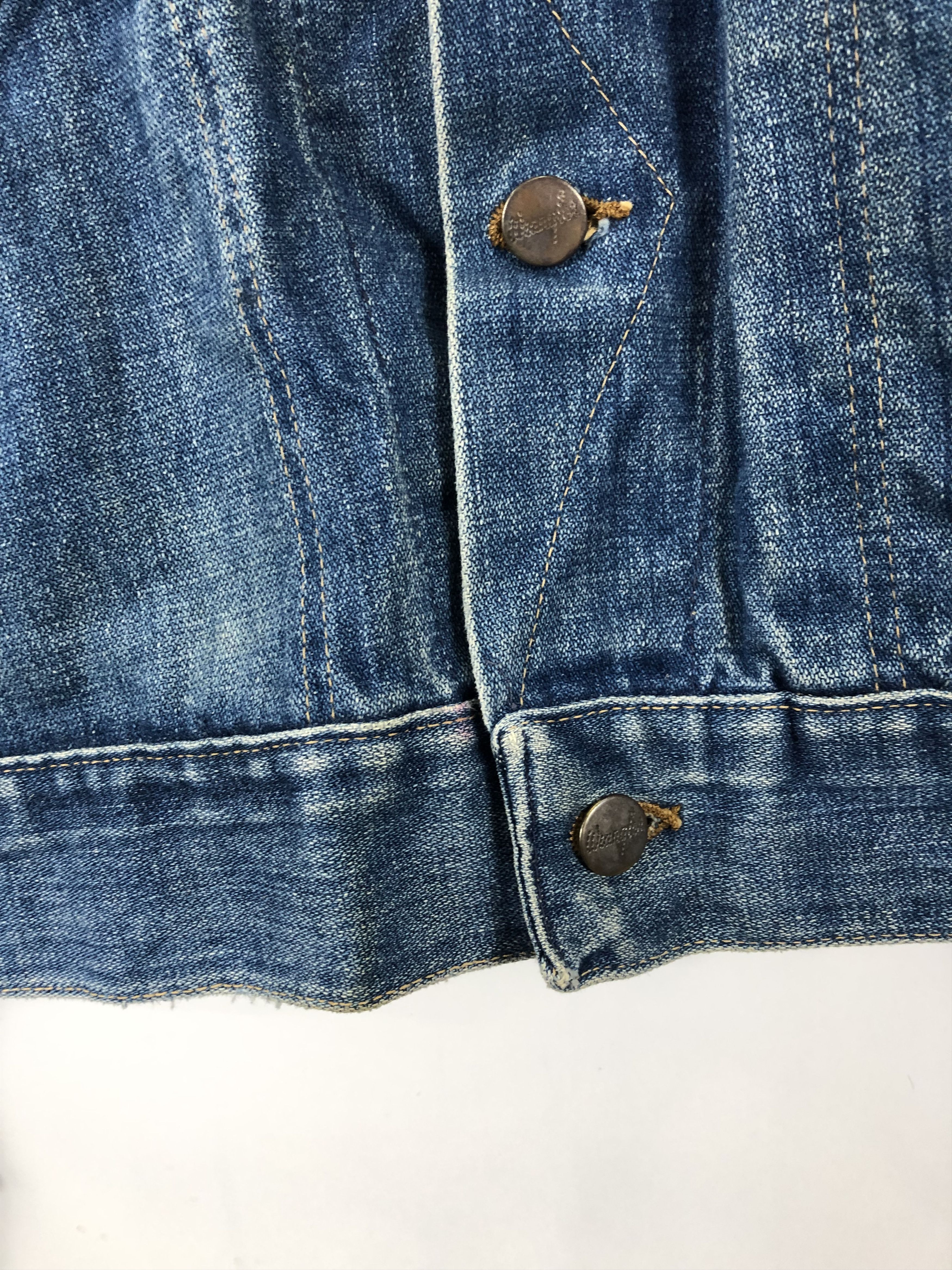 Vintage Vintage 90s Wrangler Denim Jacket J0532 Size US L / EU 52-54 / 3 - 9 Thumbnail