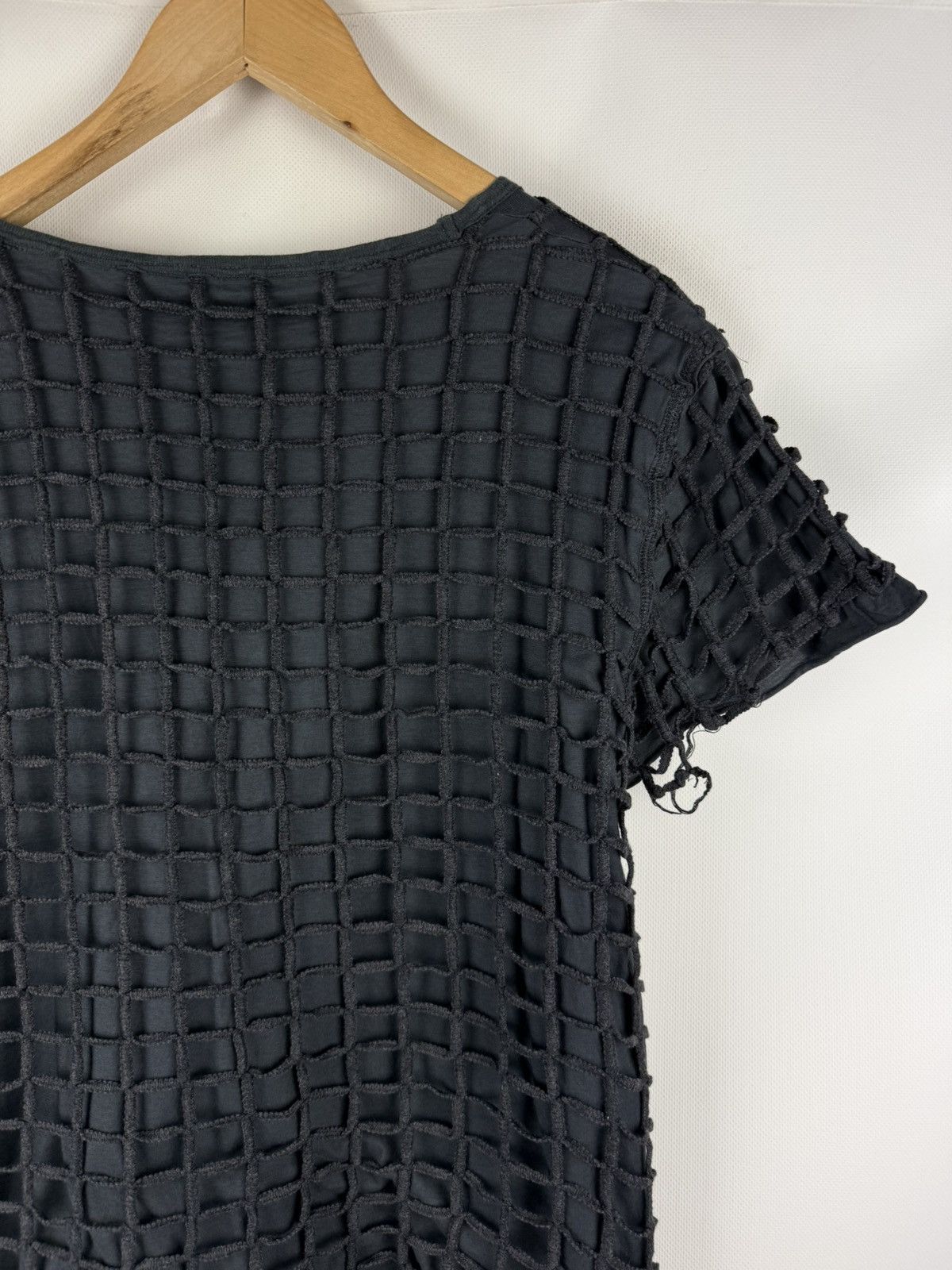 Dolce & Gabbana Dolce & Gabbana SS12 Runaway Sniper Grid Net Layered T Shirt Size US M / EU 48-50 / 2 - 17 Thumbnail