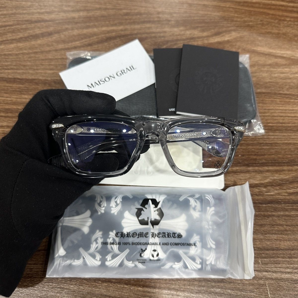 CHROME HEARTS WEIRDO EYEGLASSES