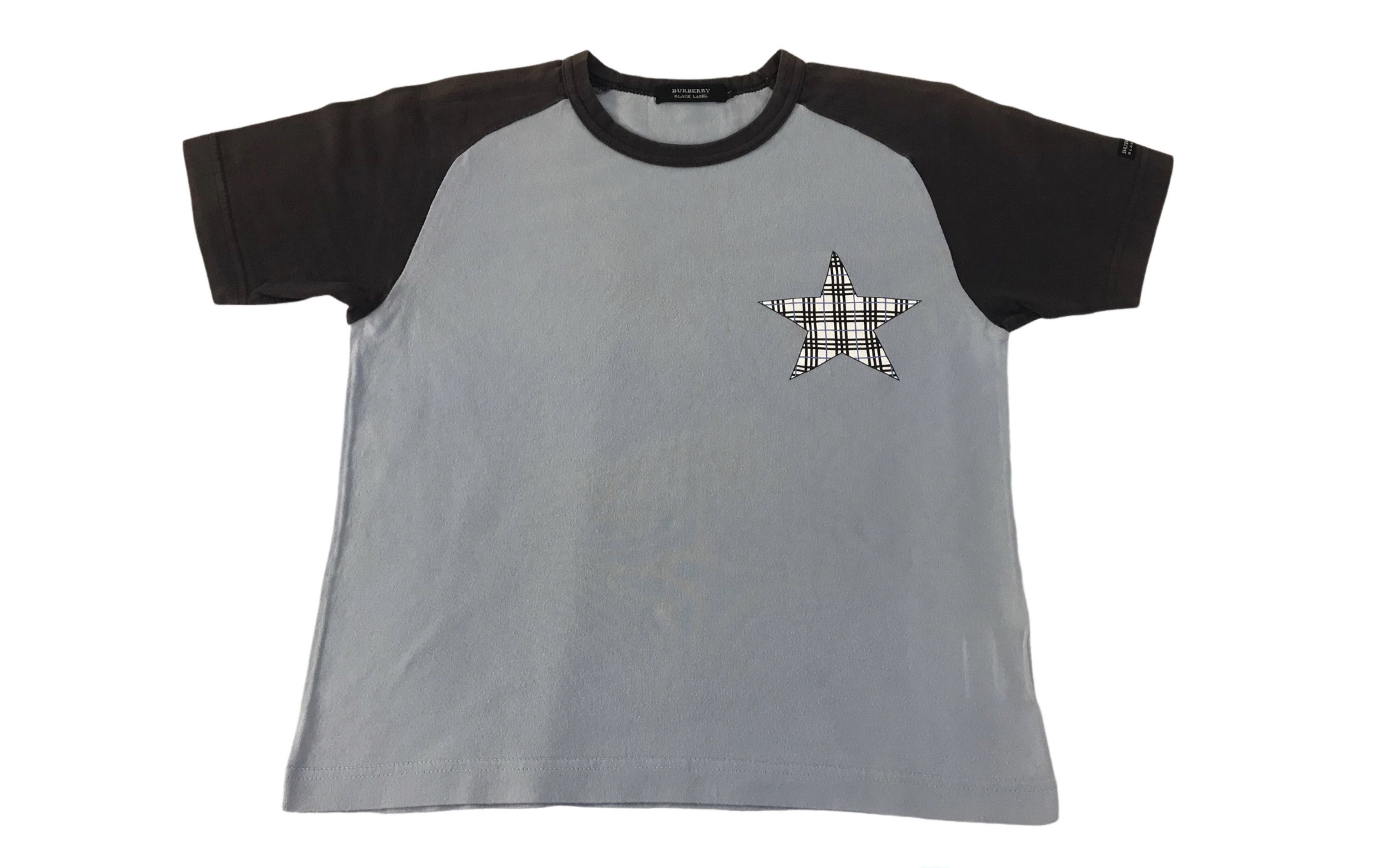 Burberry × Designer Burberry Black Label Rockstar Raglan Printed Tee Size S / US 4 / IT 40 - 1 Thumbnail