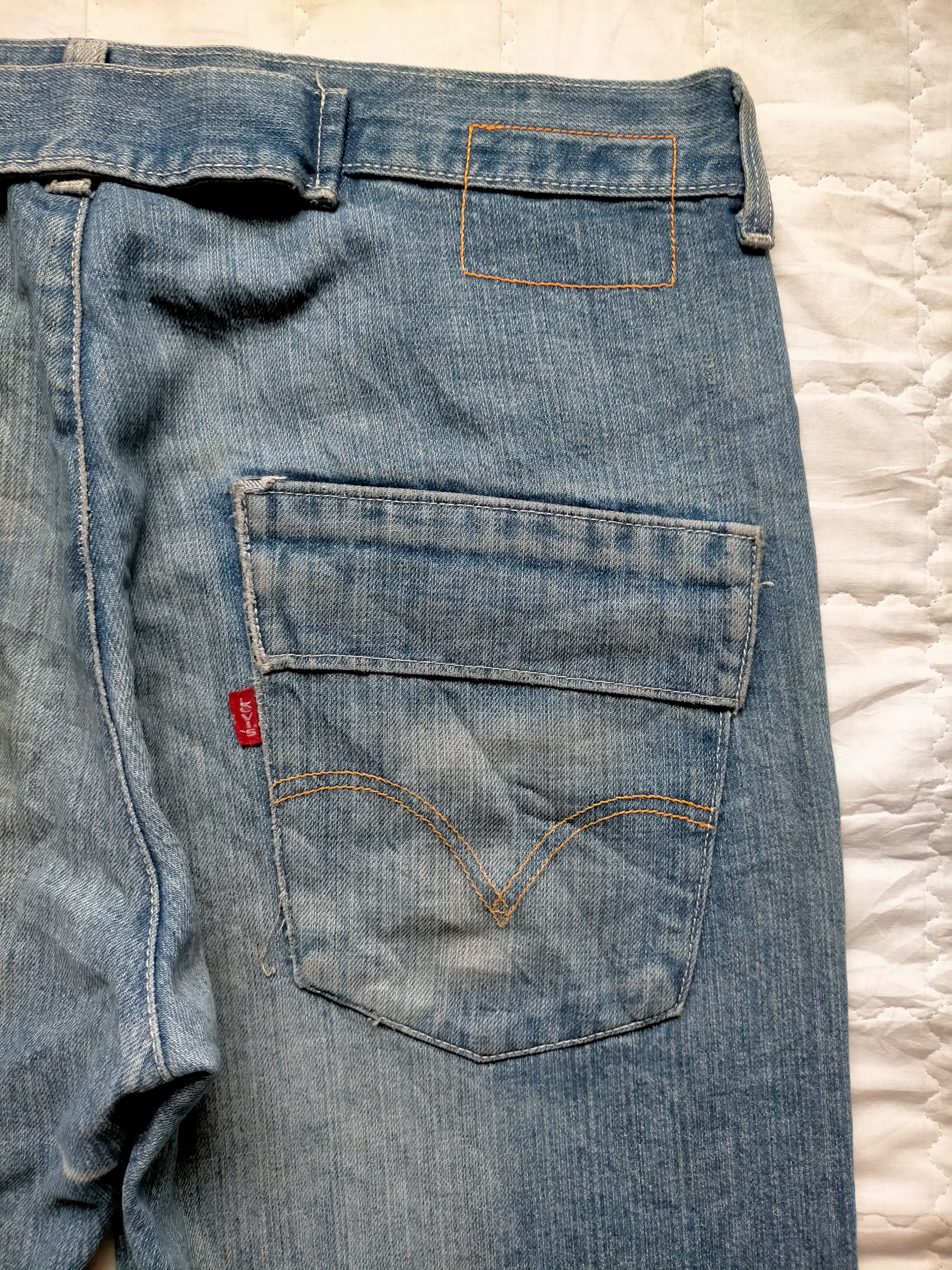 Levi's Vintage Clothing Vintage 90s Levis Engineering Denim pants Size US 33 - 12 Thumbnail