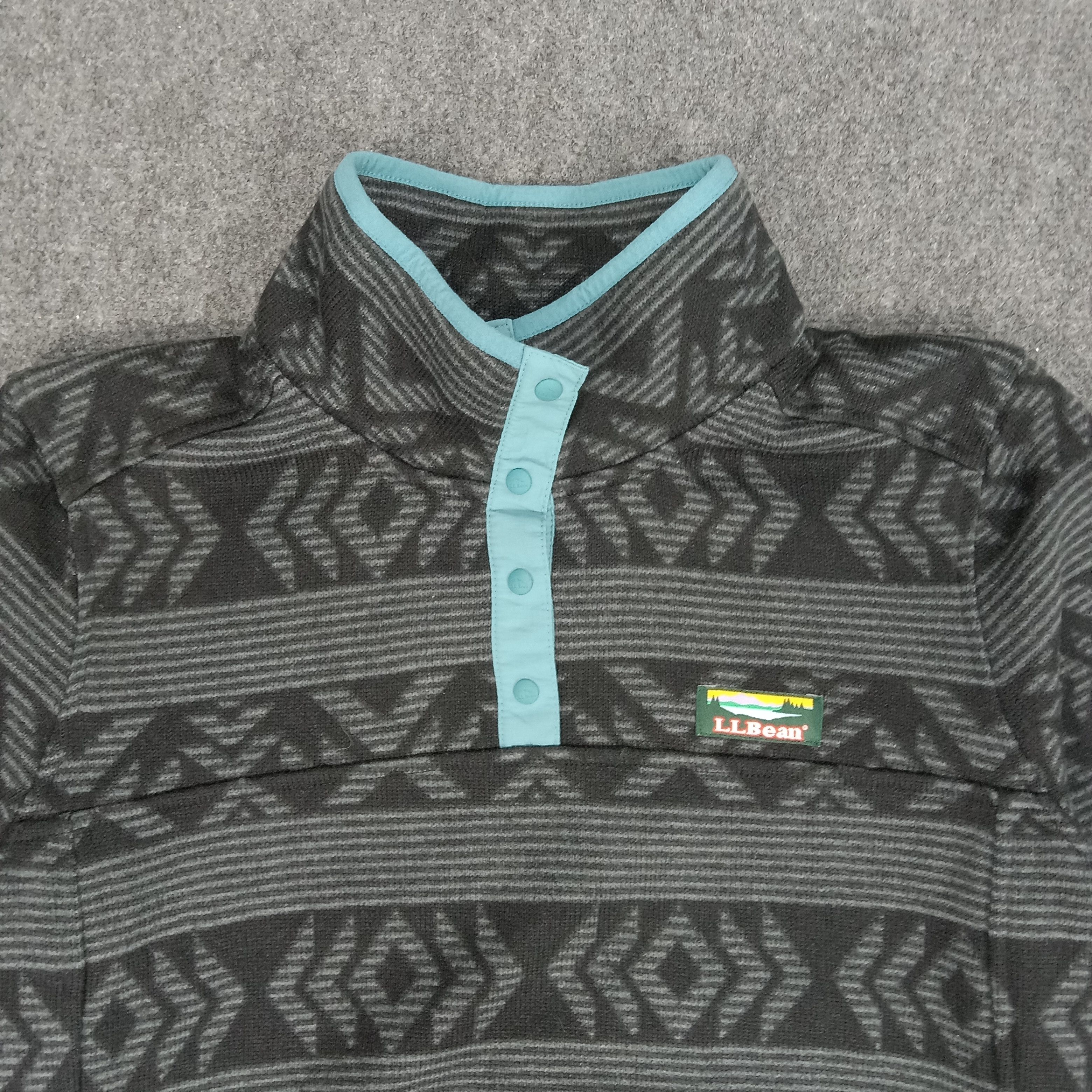 L.L. Bean × Vintage L.L. Bean Outdoor Style Fleece Sweater Size US M / EU 48-50 / 2 - 2 Thumbnail