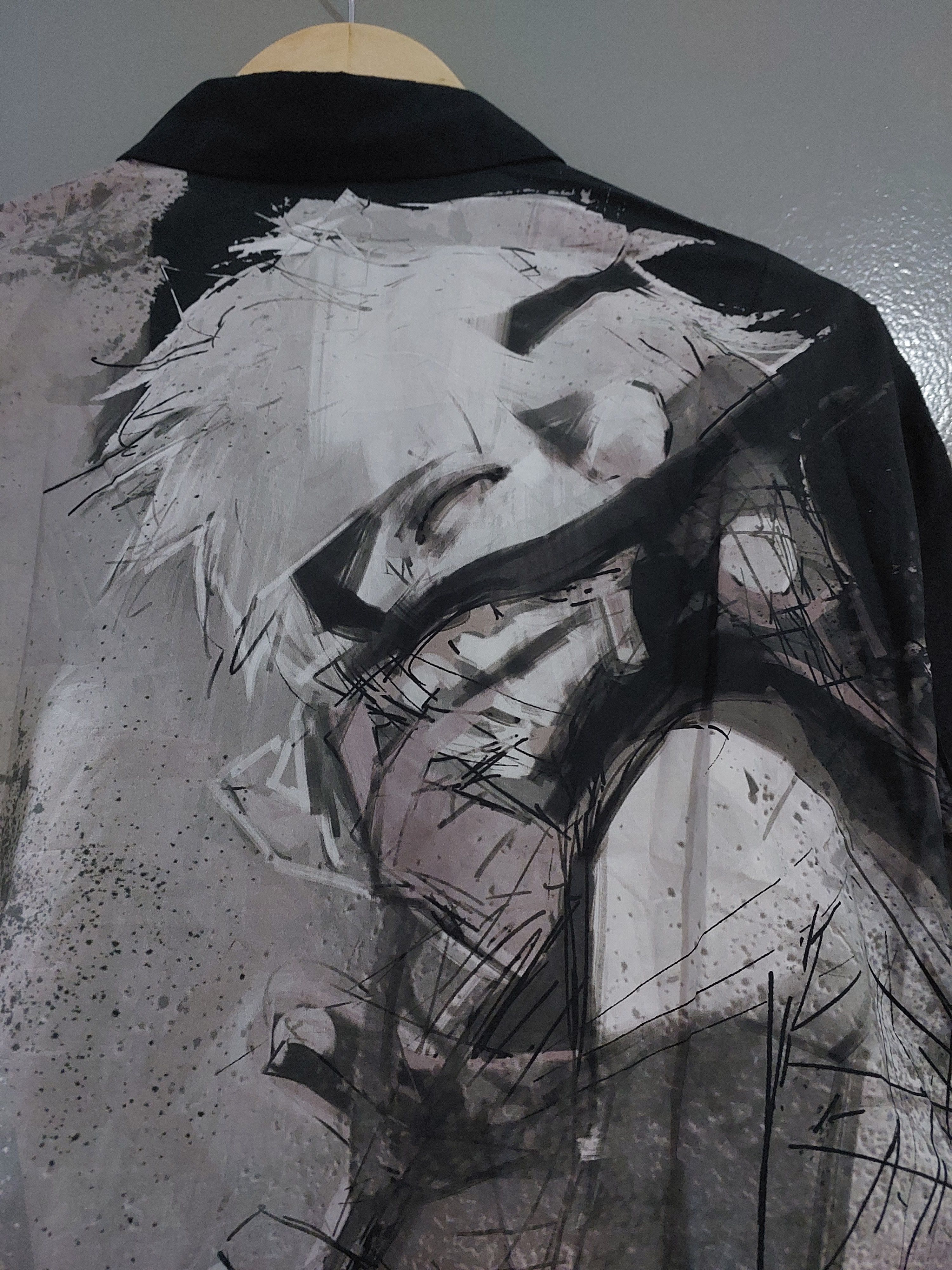 Anime VERY RARE TOKYO GHOUL FULL PRINT LONG SLEEVE SHIRT Size US M / EU 48-50 / 2 - 11 Thumbnail