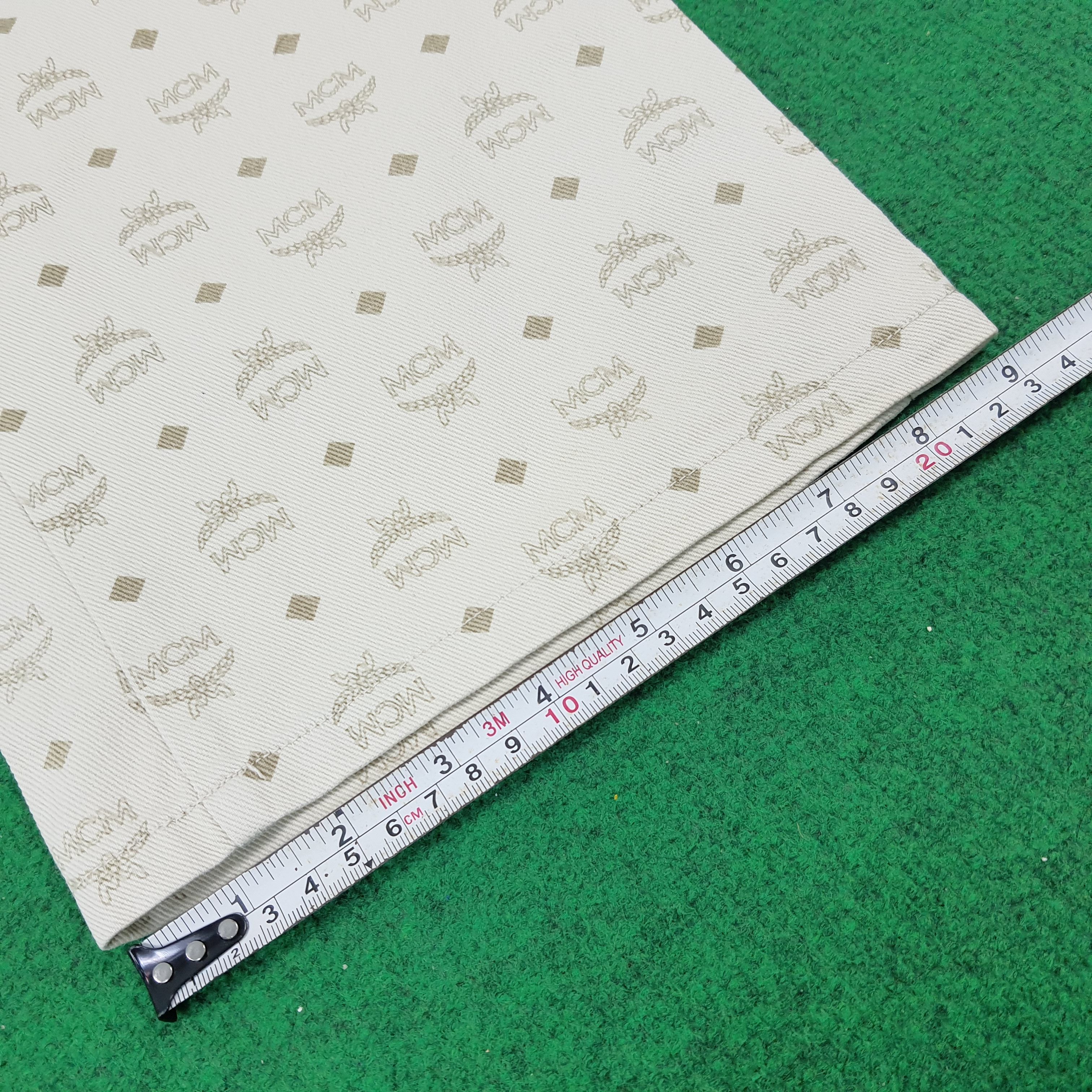 MCM × Vintage Vintage MCM Monogram Casual White Pants Size US 29 - 13 Thumbnail
