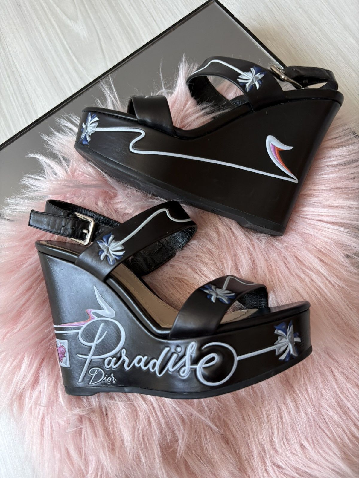 Dior Dior paradise heels Size US 6 / IT 36 - 16 Thumbnail