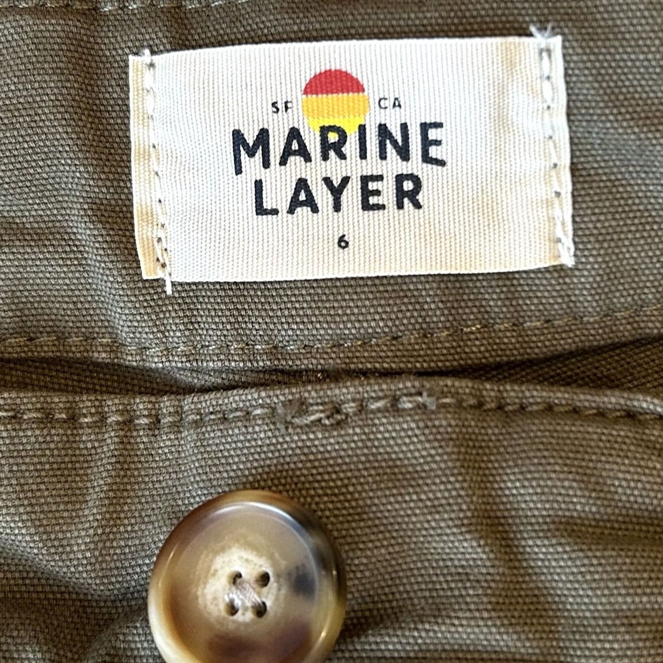 Marine Layer Marine Layer Utility Military Pant Maya Straight Olive Women’s 6 Jacket? Size 28" / US 6 / IT 42 - 5 Thumbnail