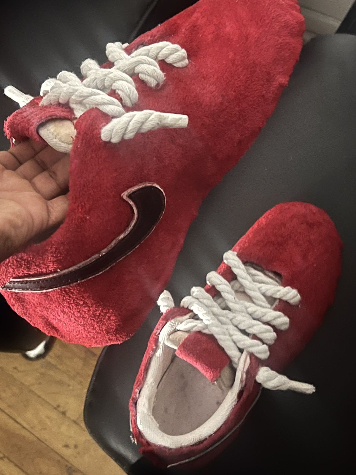 Nike Custom Air Force 1 Red Size US 9 / EU 42 - 4 Thumbnail