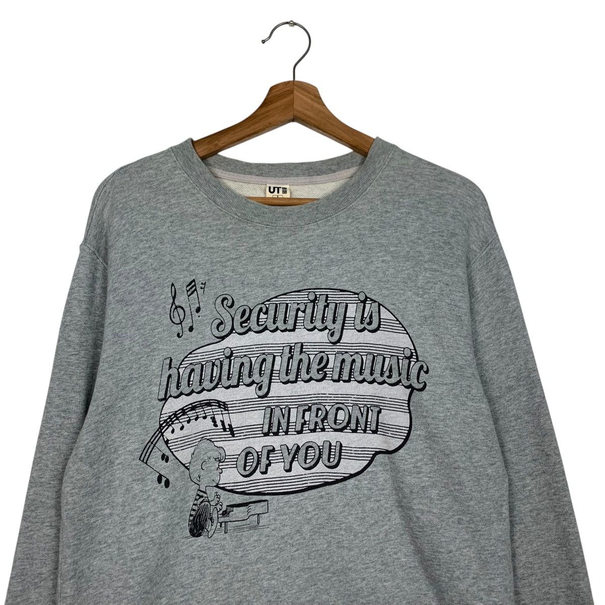 Peanuts UNIQLO X PEANUTS Words Crewneck Sweatshirt #3580-C164 Size US S / EU 44-46 / 1 - 2 Thumbnail